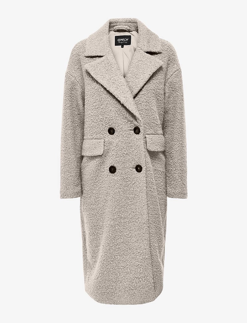 ONLY - ONLVALERIA PIPER COAT OTW CC - kappor - pumice stone - 1
