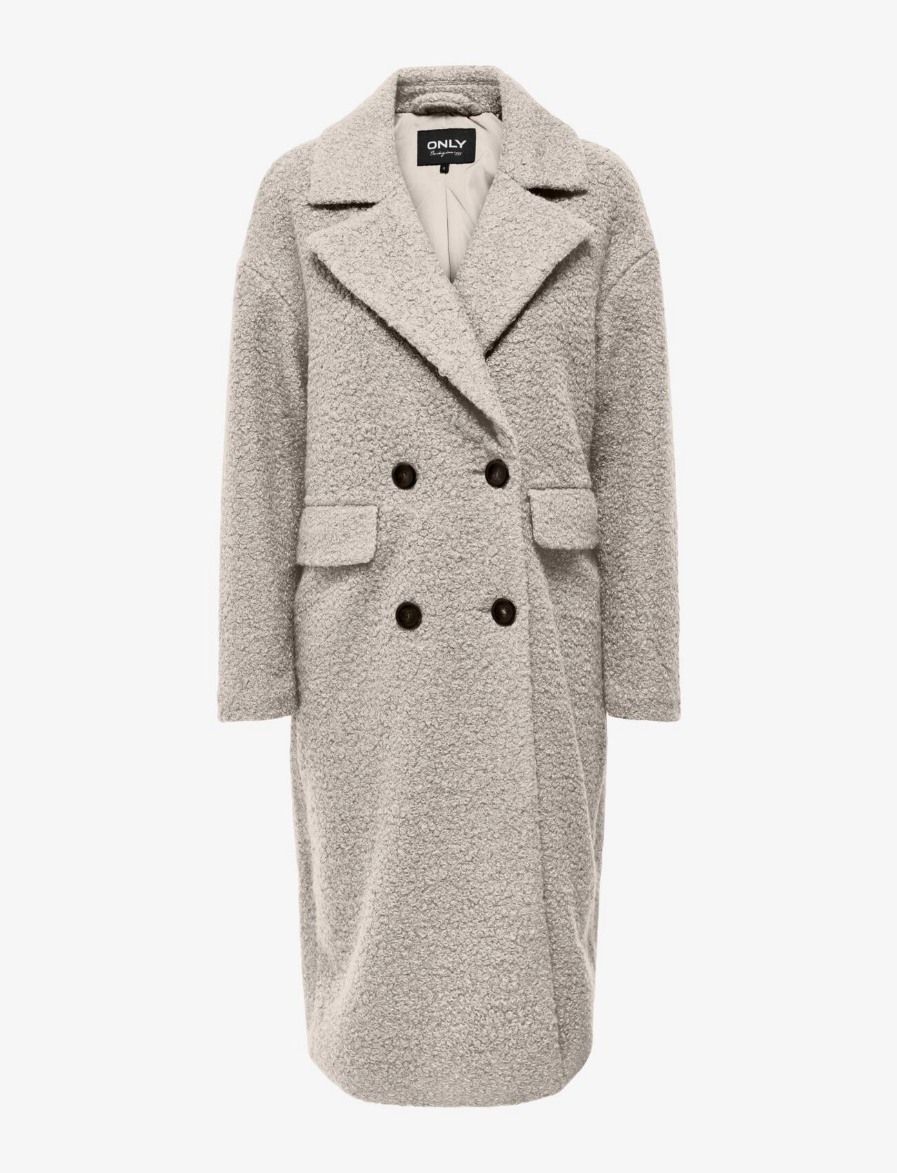 ONLY ONLVALERIA PIPER COAT OTW CC - Jackor & Kappor - PUMICE STONE / grey