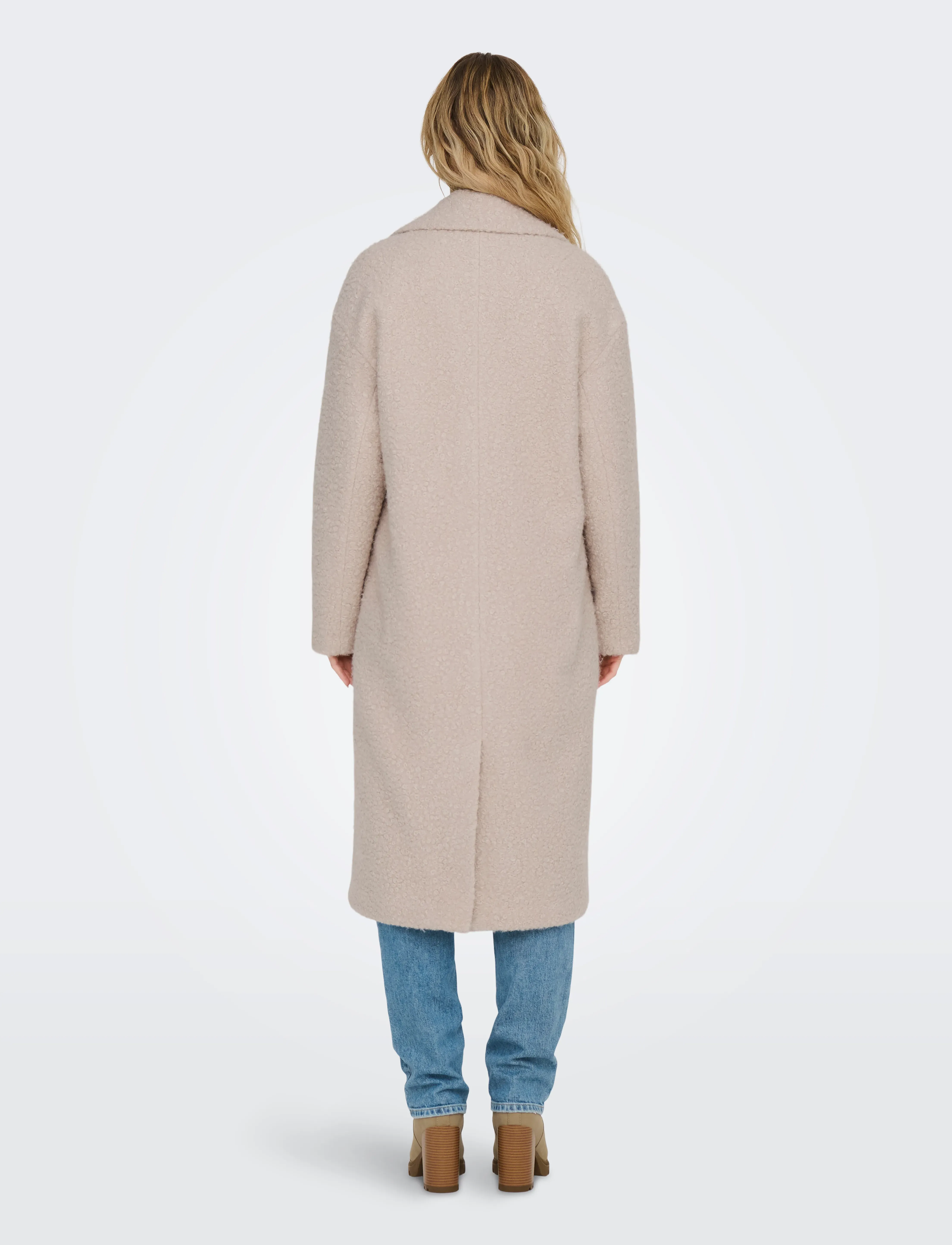 ONLY - ONLVALERIA PIPER COAT OTW CC - overtøj - pumice stone - 3