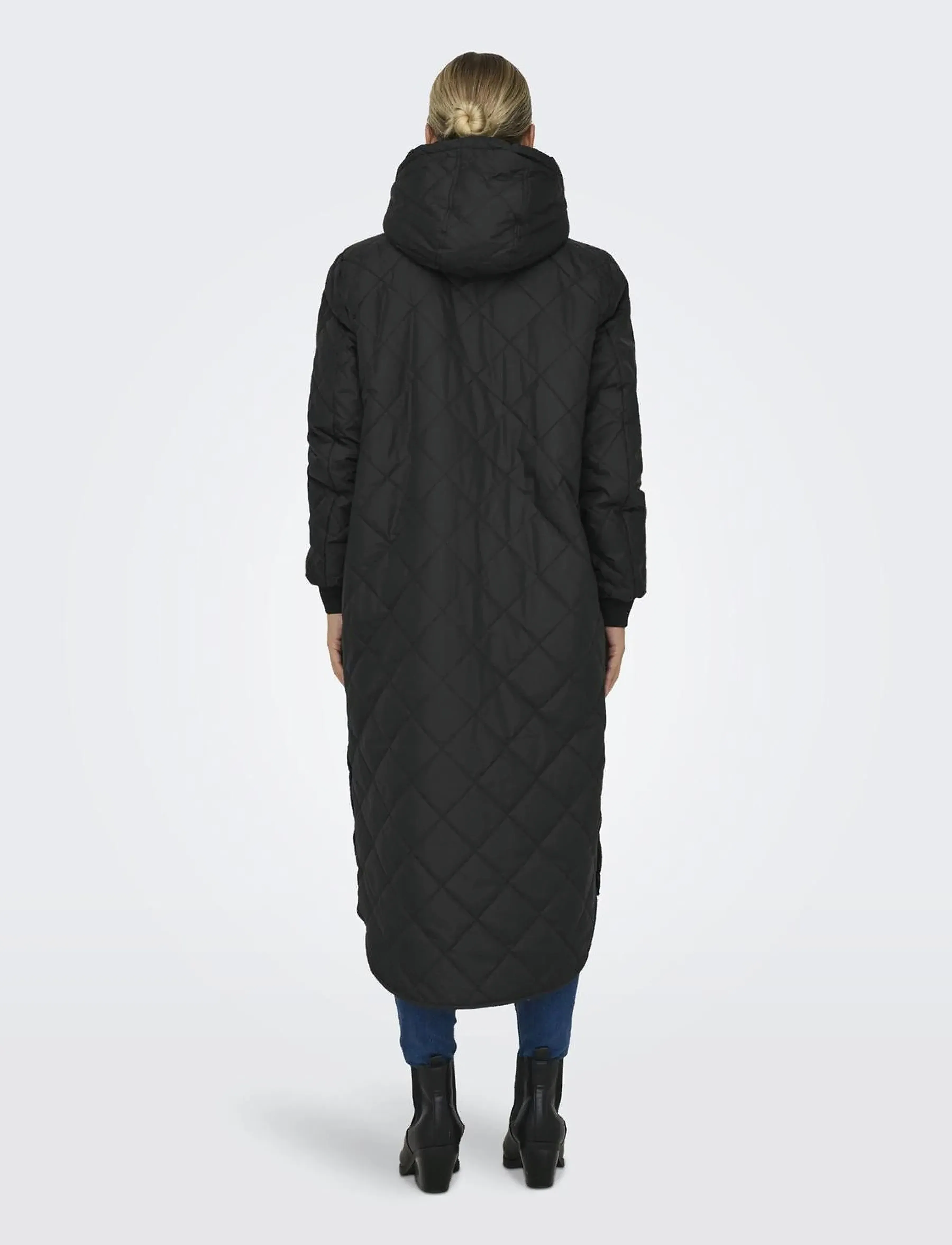 ONLY - ONLNEWSANDY QUILT COAT CC OTW - winterjacken - black - 2