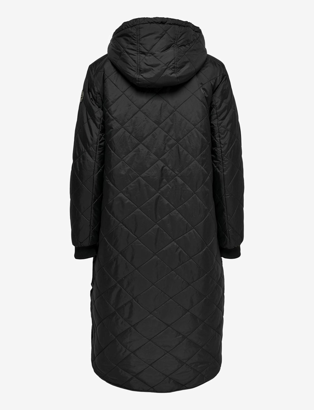 ONLY - ONLNEWSANDY QUILT COAT CC OTW - dunfrakker - black - 4