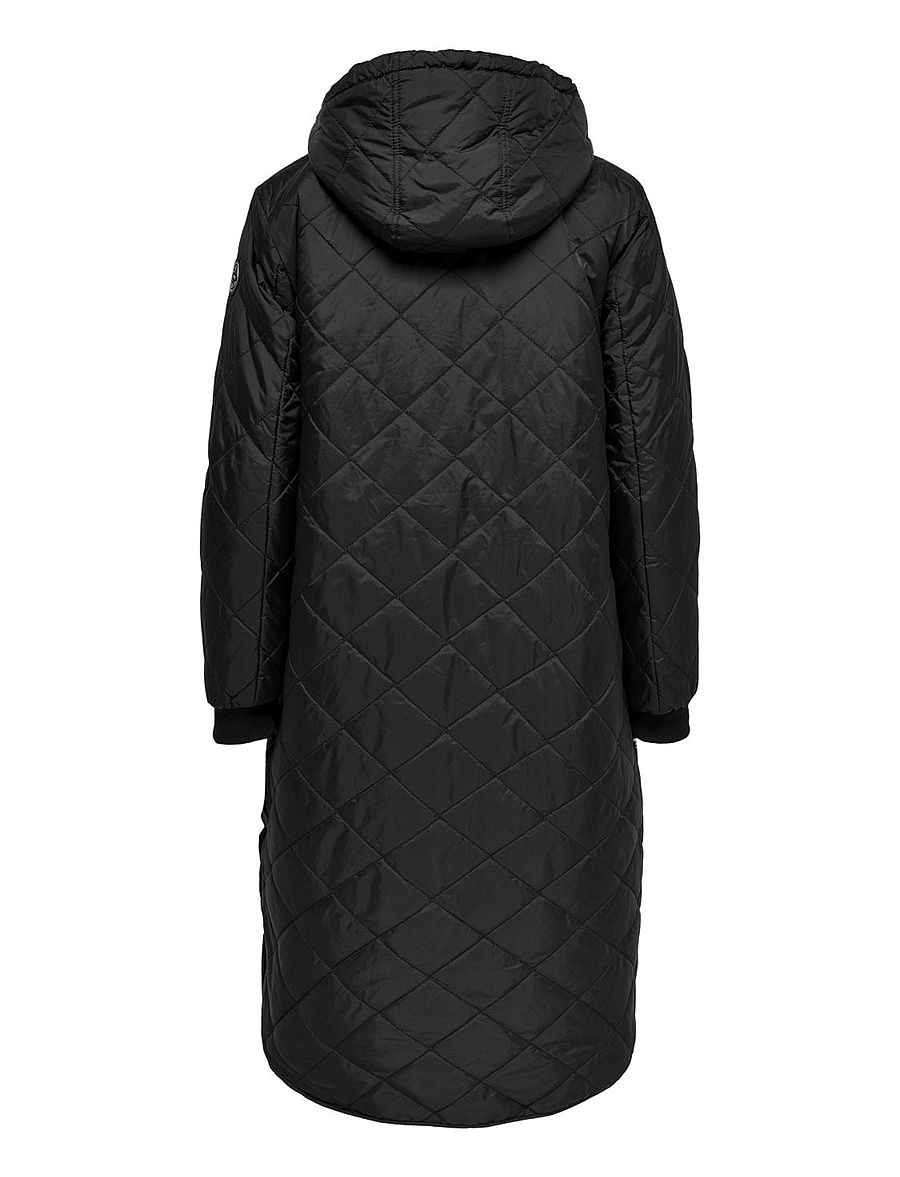 ONLY - ONLNEWSANDY QUILT COAT CC OTW - winterjacken - black - 4
