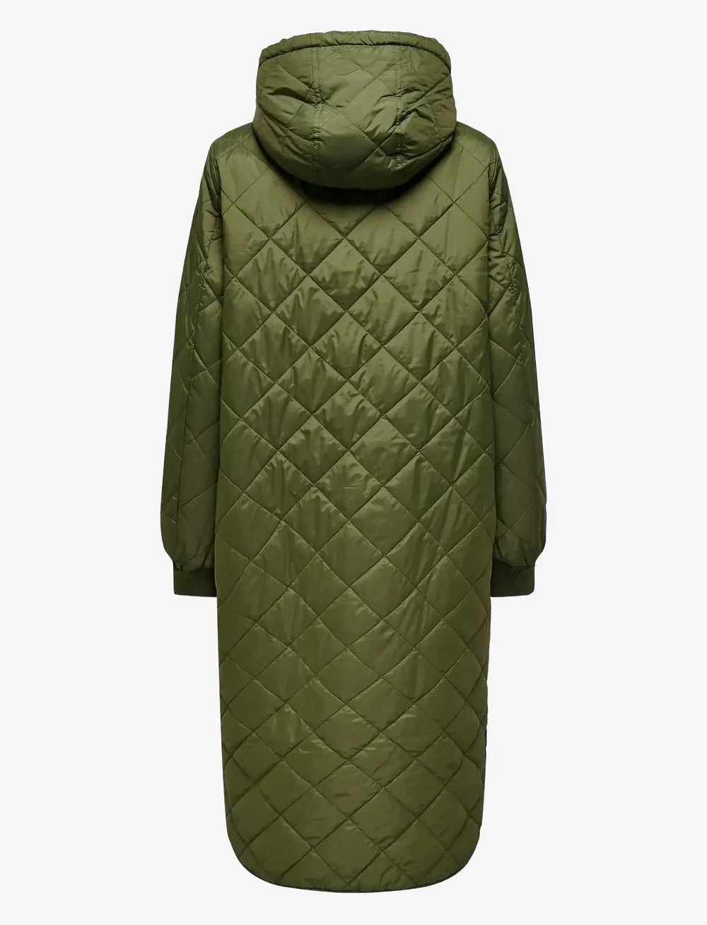 ONLY - ONLNEWSANDY QUILT COAT CC OTW - dunfrakker - winter moss - 1