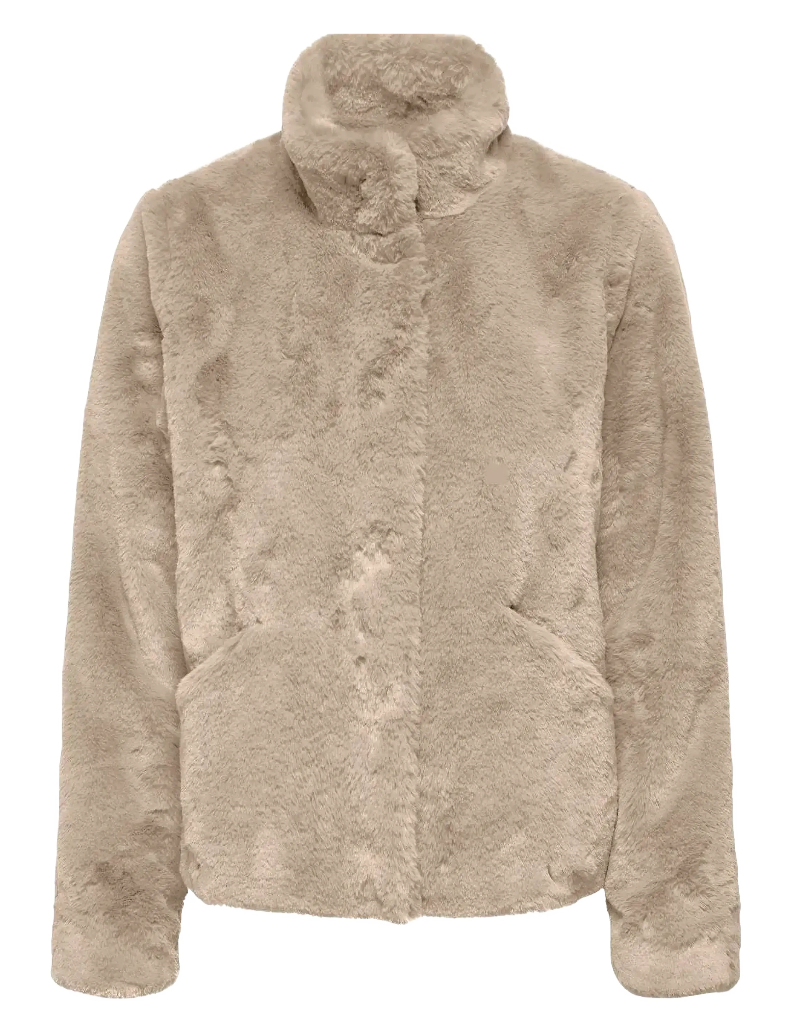 ONLY - ONLNEWVIDA LIFE FAUX FUR JACKET OTW CC - humus - 1