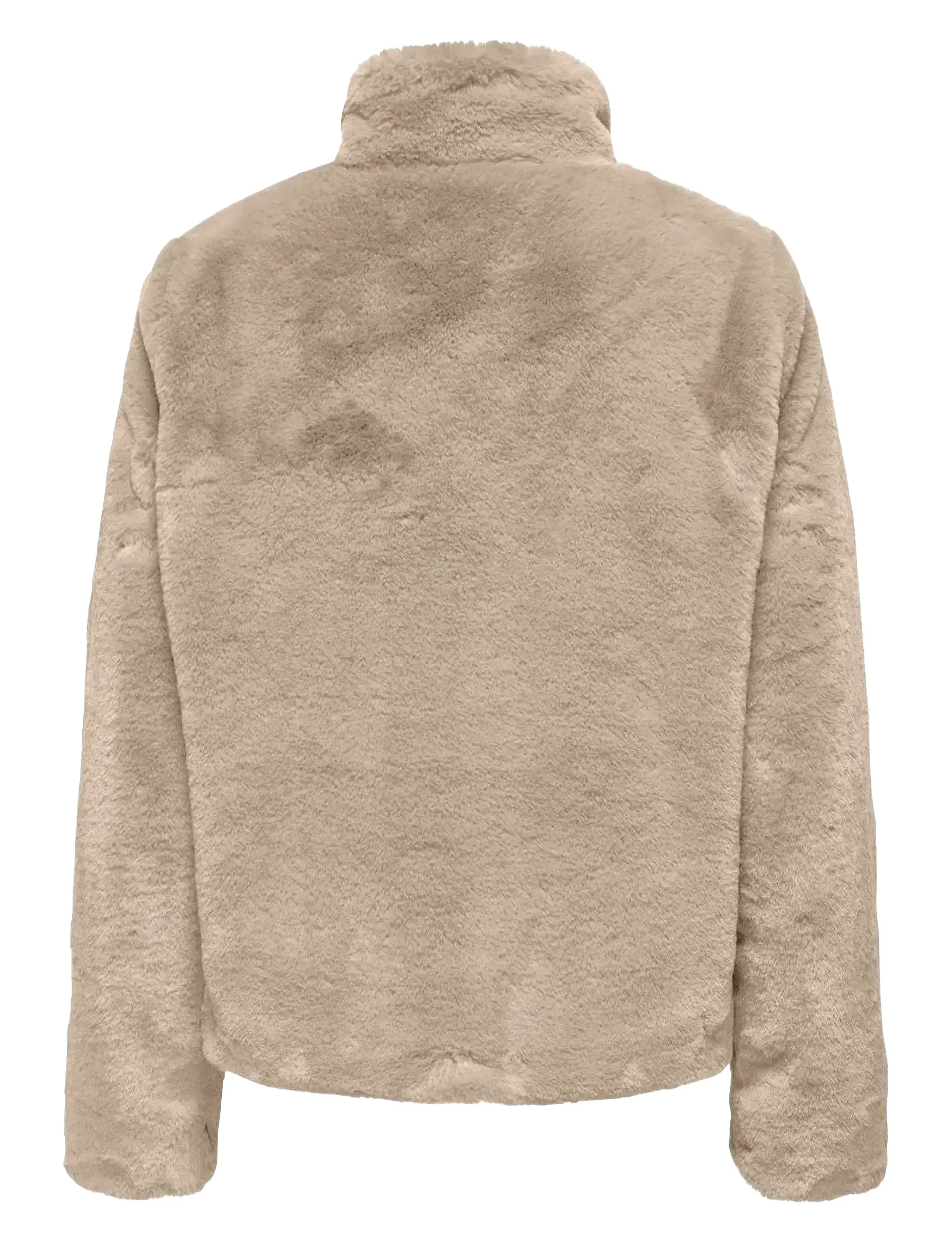 ONLY - ONLNEWVIDA LIFE FAUX FUR JACKET OTW CC - humus - 2