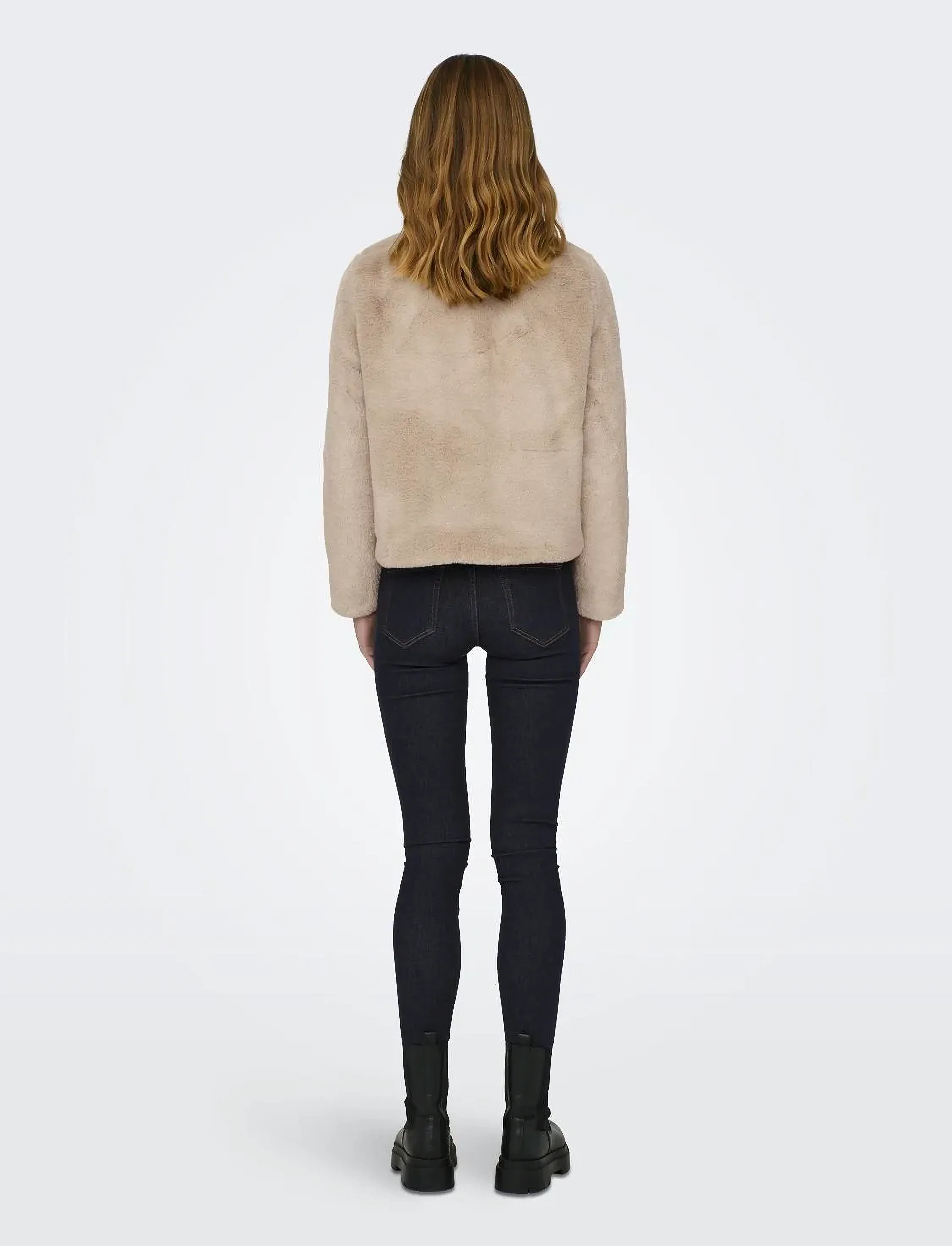 ONLY - ONLNEWVIDA LIFE FAUX FUR JACKET OTW CC - humus - 3