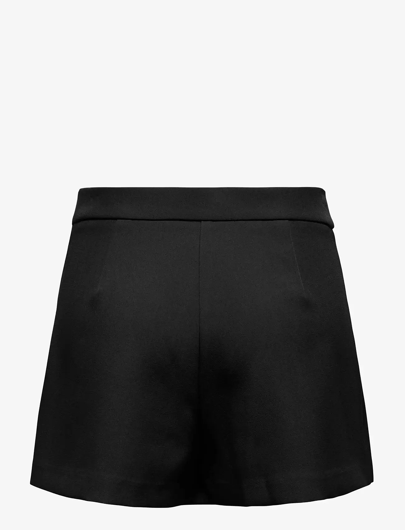 ONLY - ONLELLY HW PLEAT SKORTS TLR - faltenröcke - black - 2