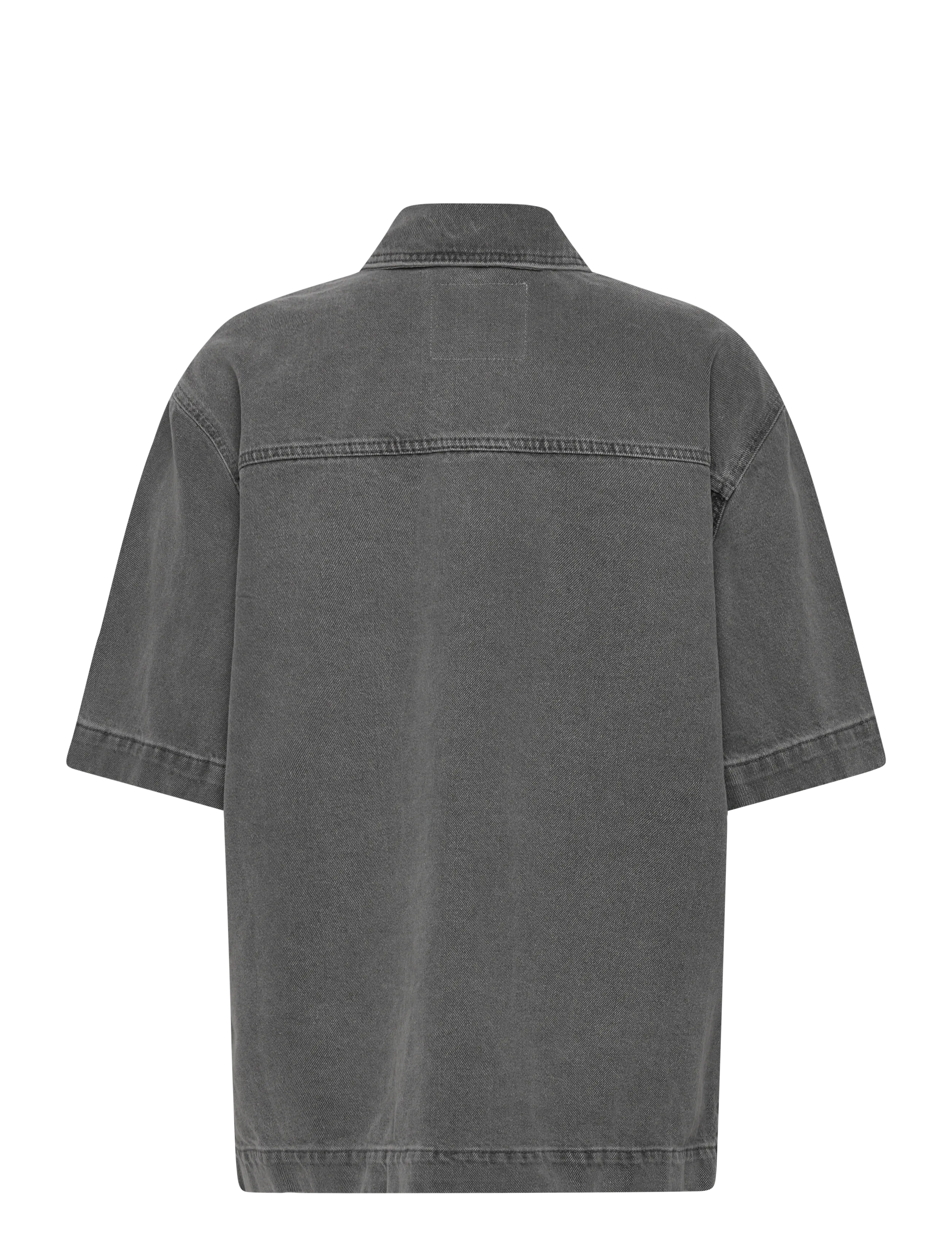 ONLY - ONLSOPHIE OVERSIZE S/S DNM SHIRT - jeanshemden - medium grey denim - 1