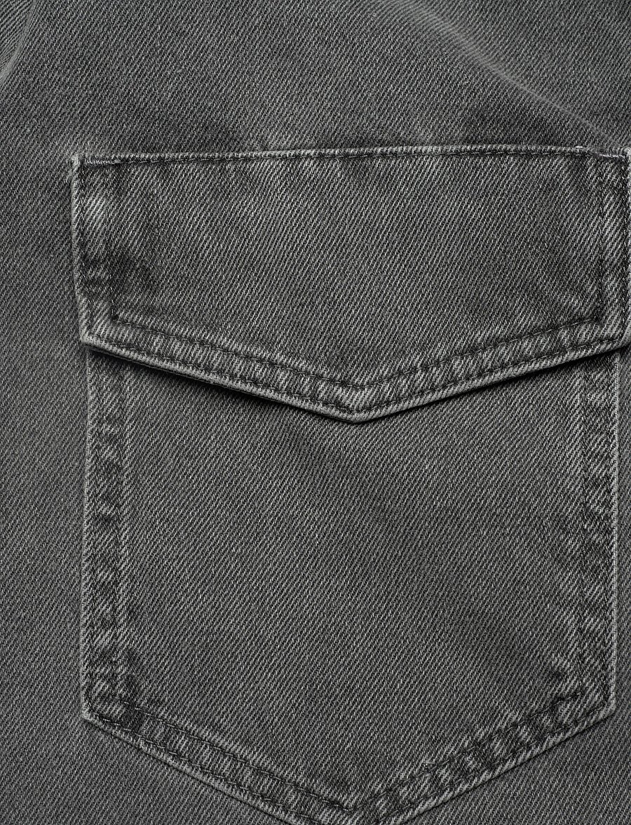ONLY - ONLSOPHIE OVERSIZE S/S DNM SHIRT - jeanshemden - medium grey denim - 3