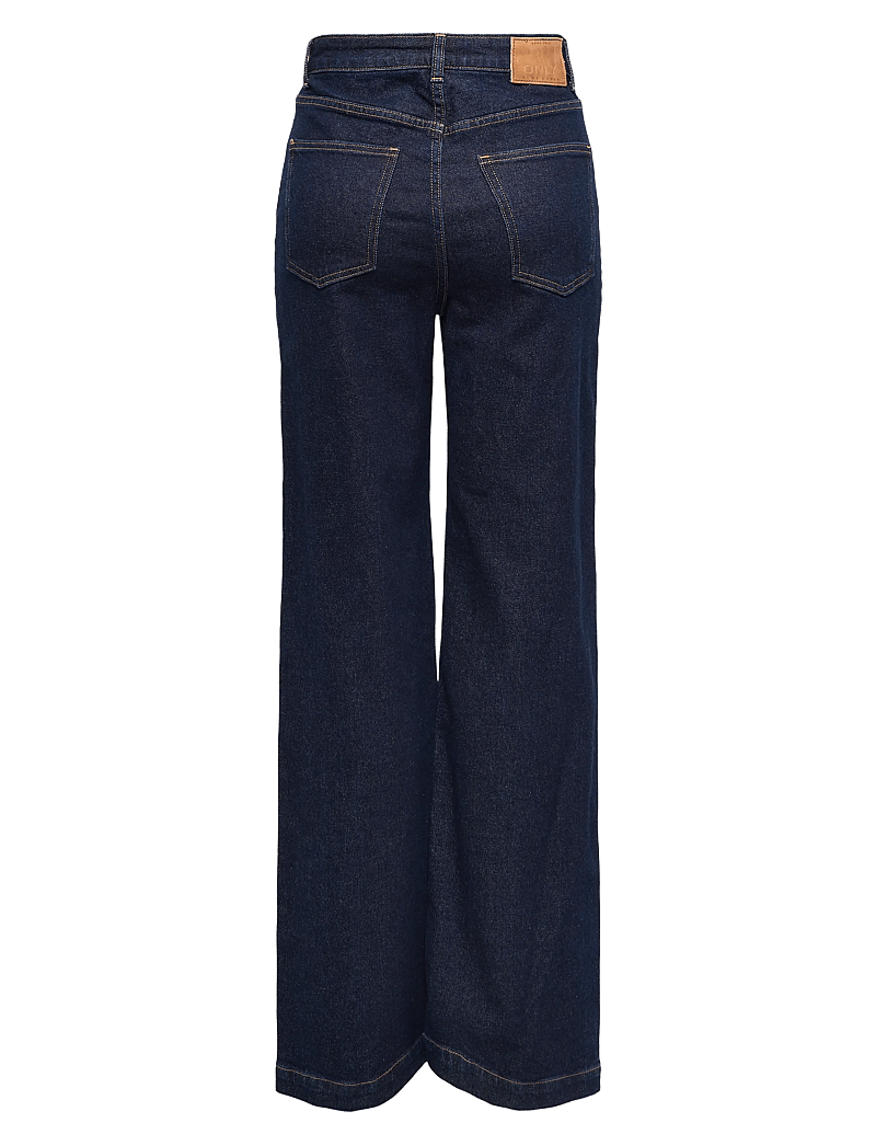ONLY - ONLHOPE HW WIDE DNM MAE1288 - vida jeans - dark blue denim - 2