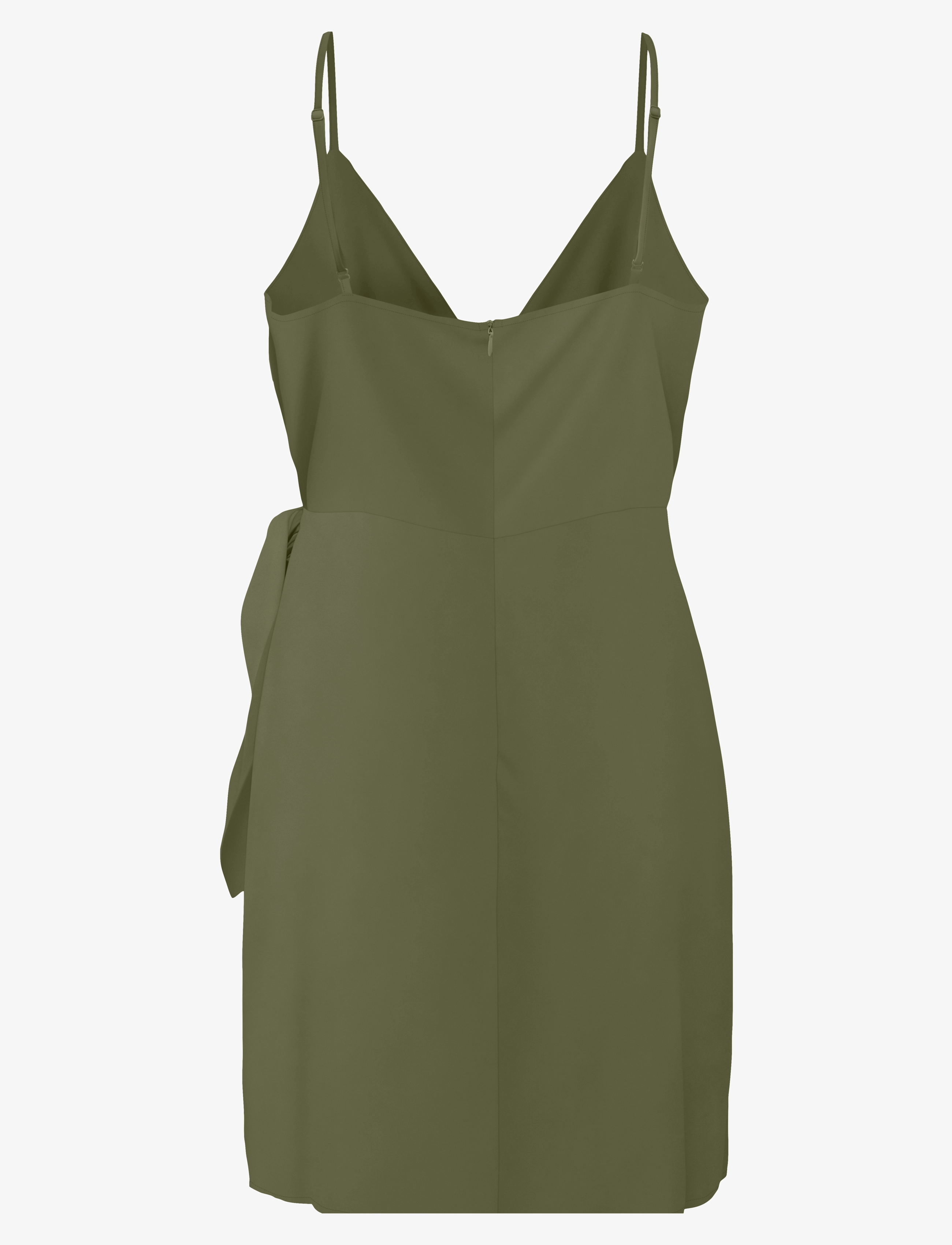 ONLY - ONLALMA LIFE VIS ISA WRAP DRESS SOLID - kietaisumekot - kalamata - 1