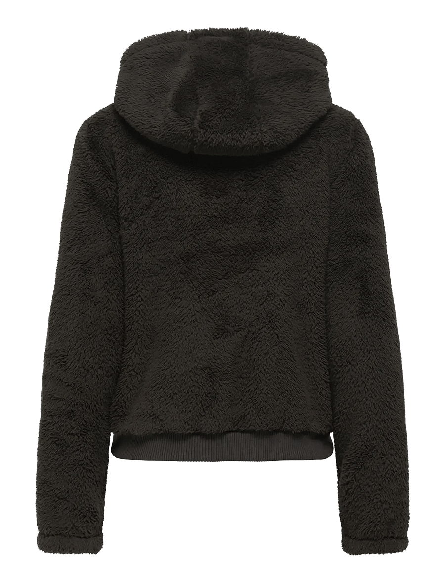 ONLY - ONLNEWANNA CONTACT SHERPA JKT OTW NOOS - fleece & mellanlager - chocolate torte - 2