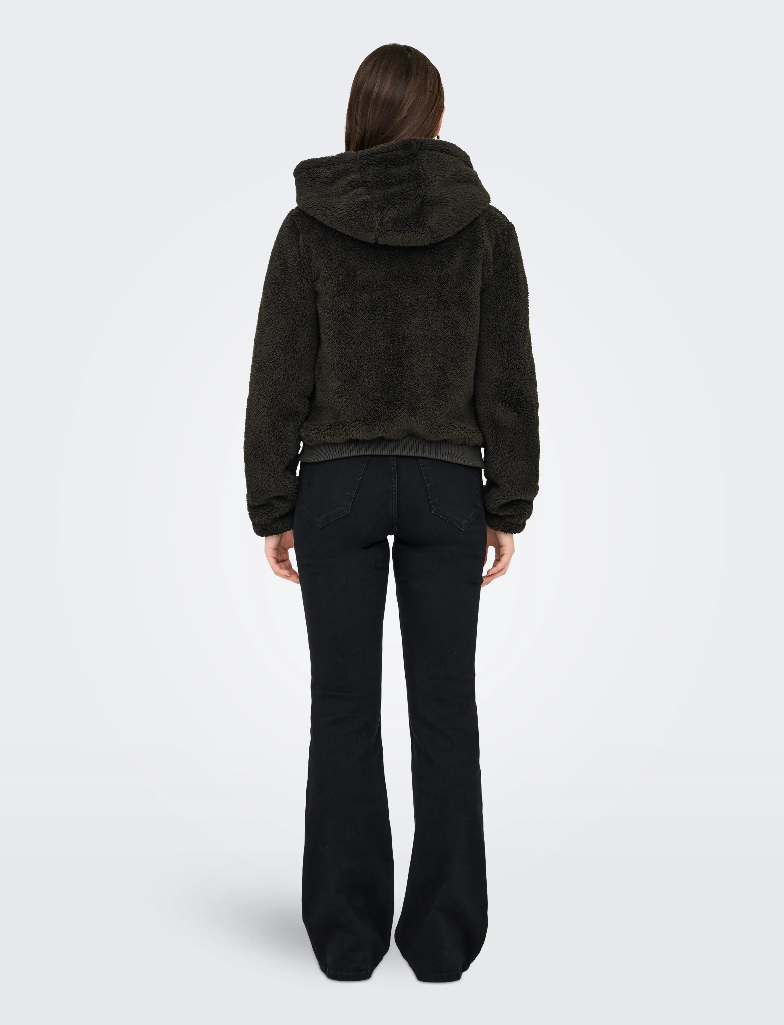 ONLY - ONLNEWANNA CONTACT SHERPA JKT OTW NOOS - fleece & mellanlager - chocolate torte - 3