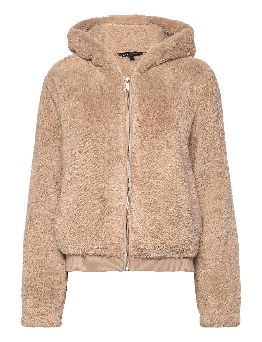 ONLY - ONLNEWANNA CONTACT SHERPA JKT OTW NOOS - humus - 1
