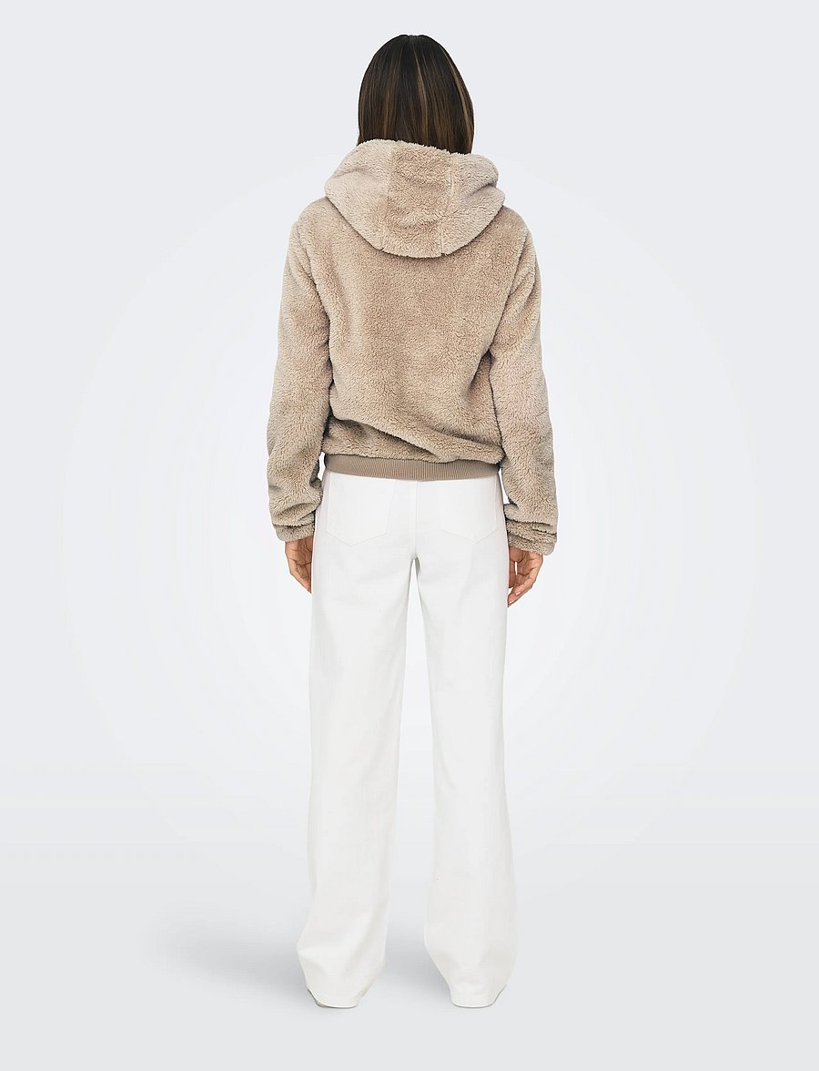 ONLY - ONLNEWANNA CONTACT SHERPA JKT OTW NOOS - humus - 3
