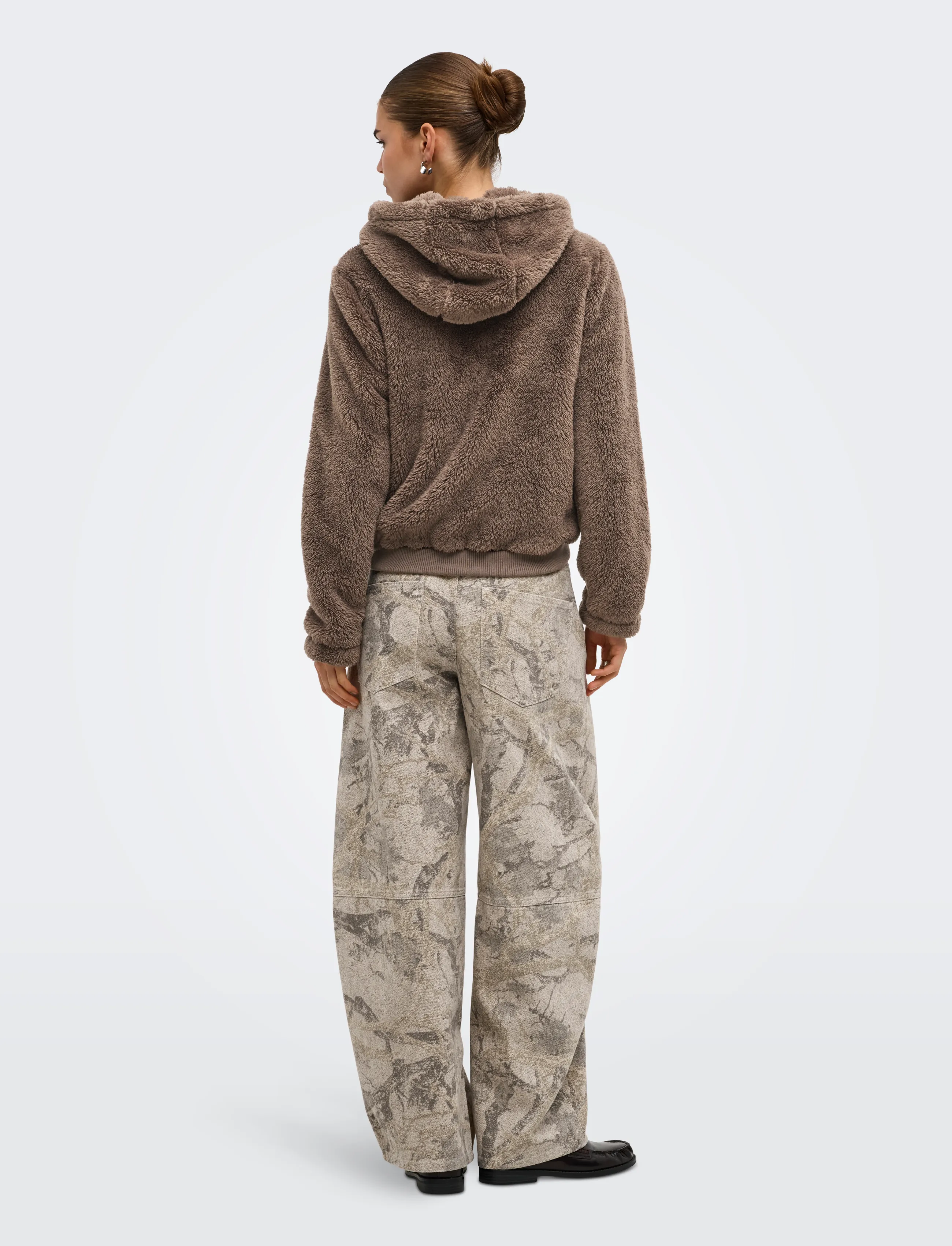 ONLY - ONLNEWANNA CONTACT SHERPA JKT OTW NOOS - fleece & midlayer - walnut - 3