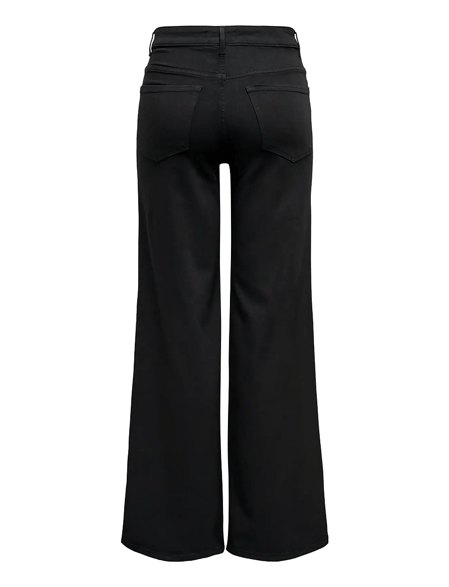 ONLY - ONLMADISON BLUSH HW W 4EVERBLK SO796NOOS - laia säärega teksad - black denim - 2