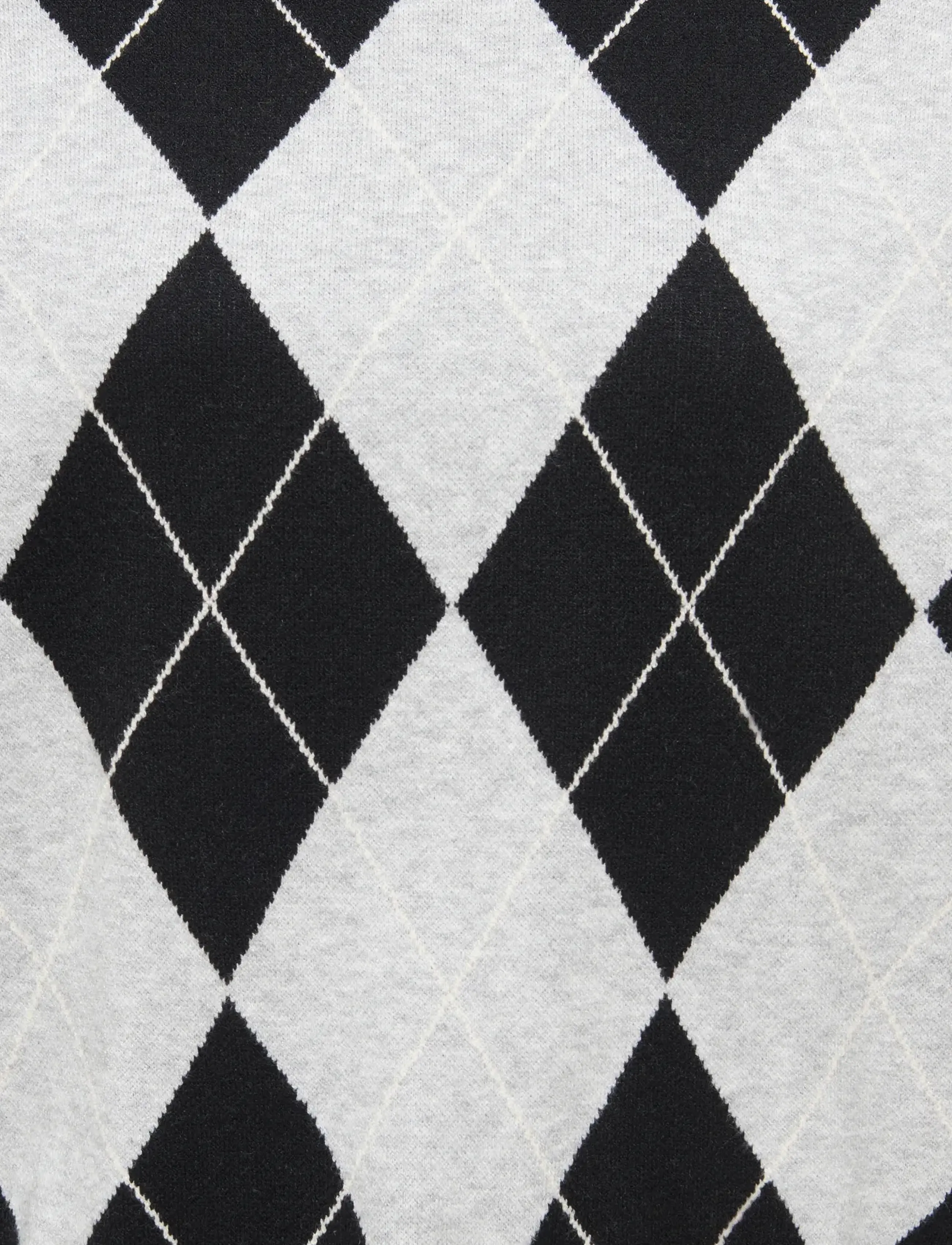 ONLY - ONLENYA LS JQ O-NECK KNT - striktrøjer - black - 2
