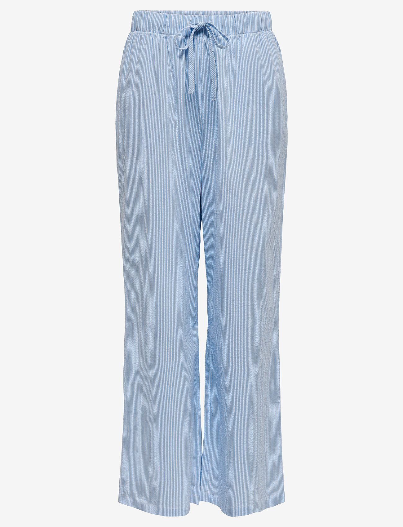 ONLY - ONLAUGUSTA PANT WVN NOOS - straight leg hosen - cloud dancer - 1