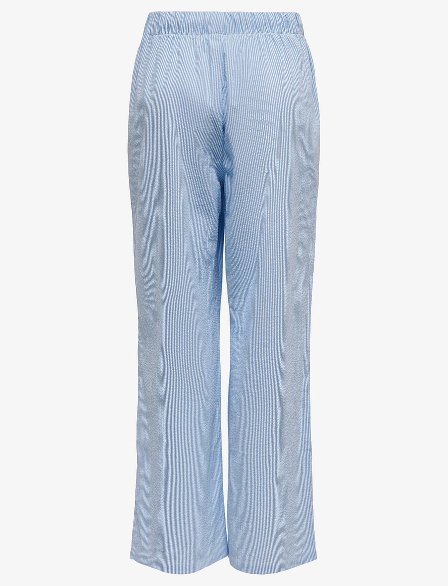 ONLY - ONLAUGUSTA PANT WVN NOOS - suorat housut - cloud dancer - 2