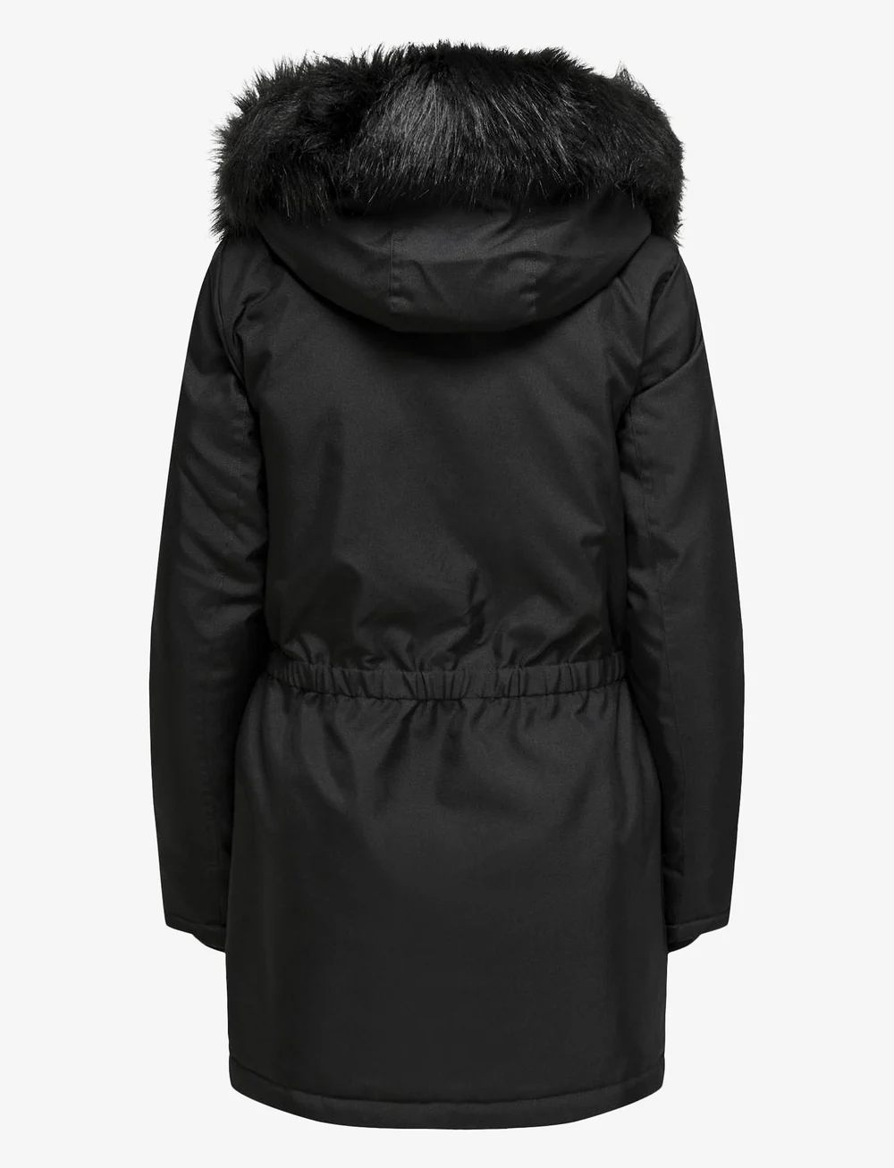 ONLY - ONLIRIS FUR WINTER PARKA LIFE CC OTW - parkas - black - 2