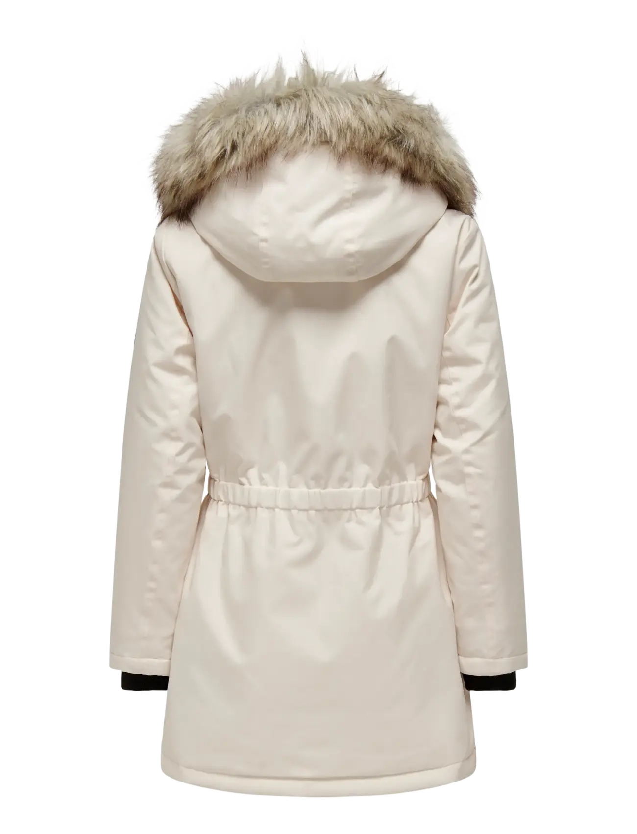 ONLY - ONLIRIS FUR WINTER PARKA OTW CC - parkad - eggnog - 2