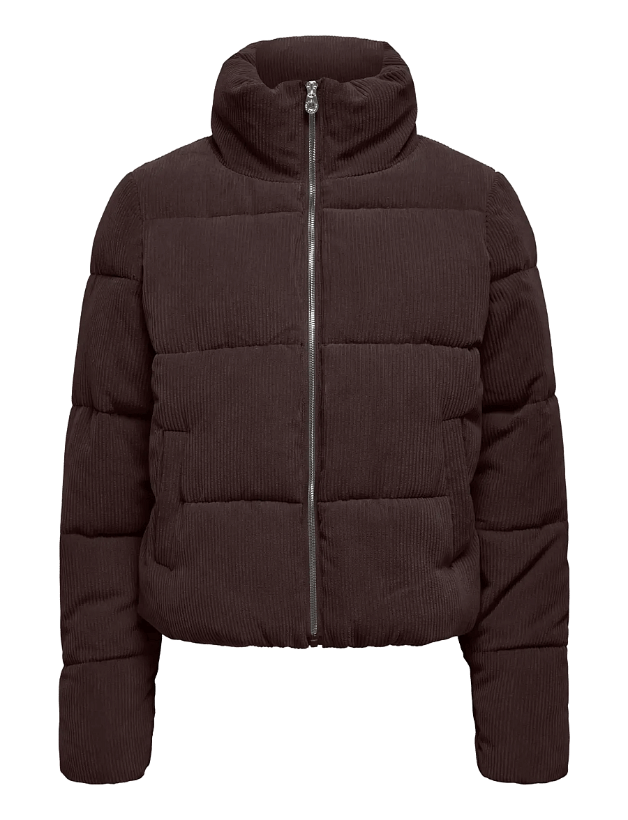 ONLY - ONLNEWDOLLY CORDUROY PUFFER OTW NOOS - chocolate torte - 1