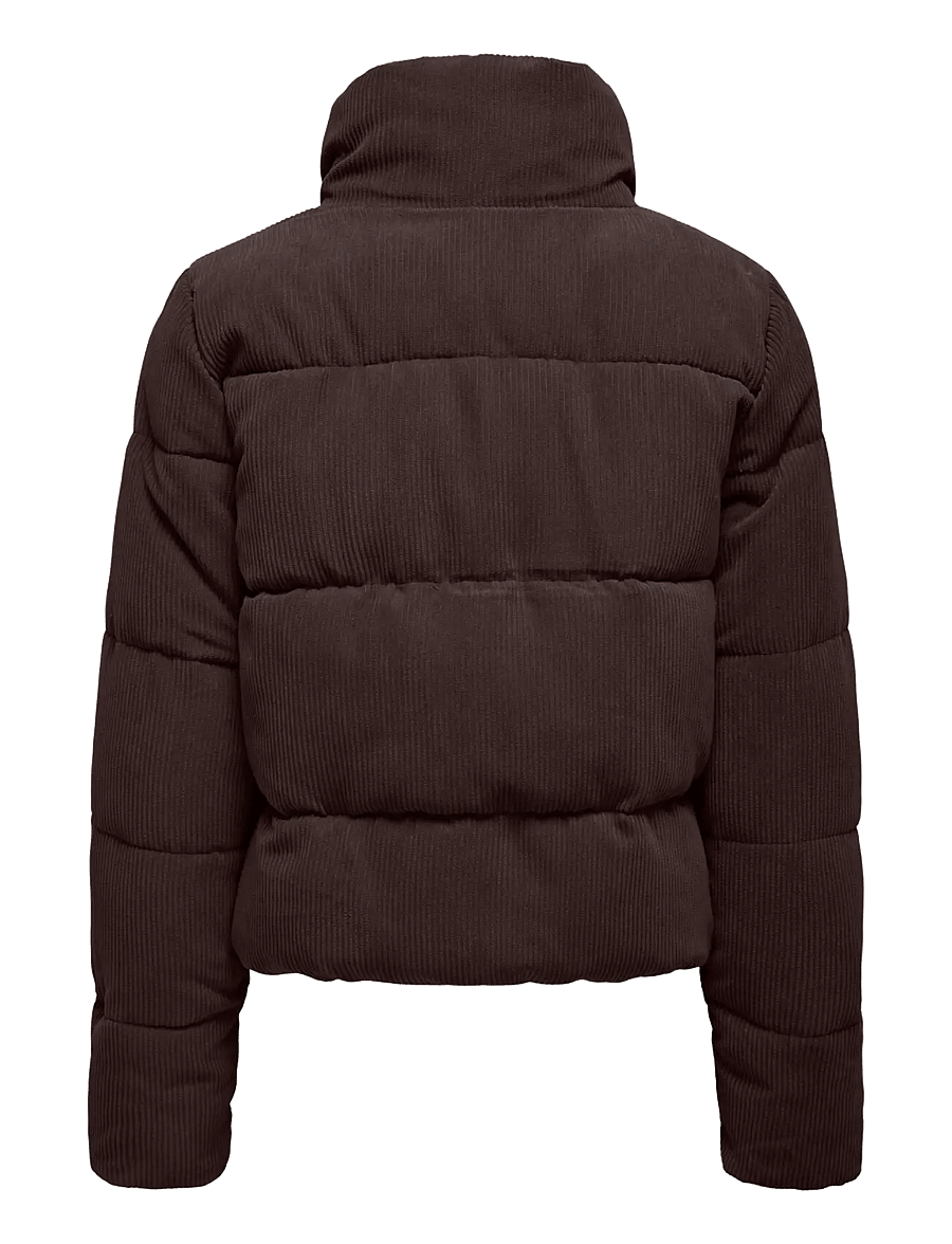 ONLY - ONLNEWDOLLY CORDUROY PUFFER OTW NOOS - chocolate torte - 2