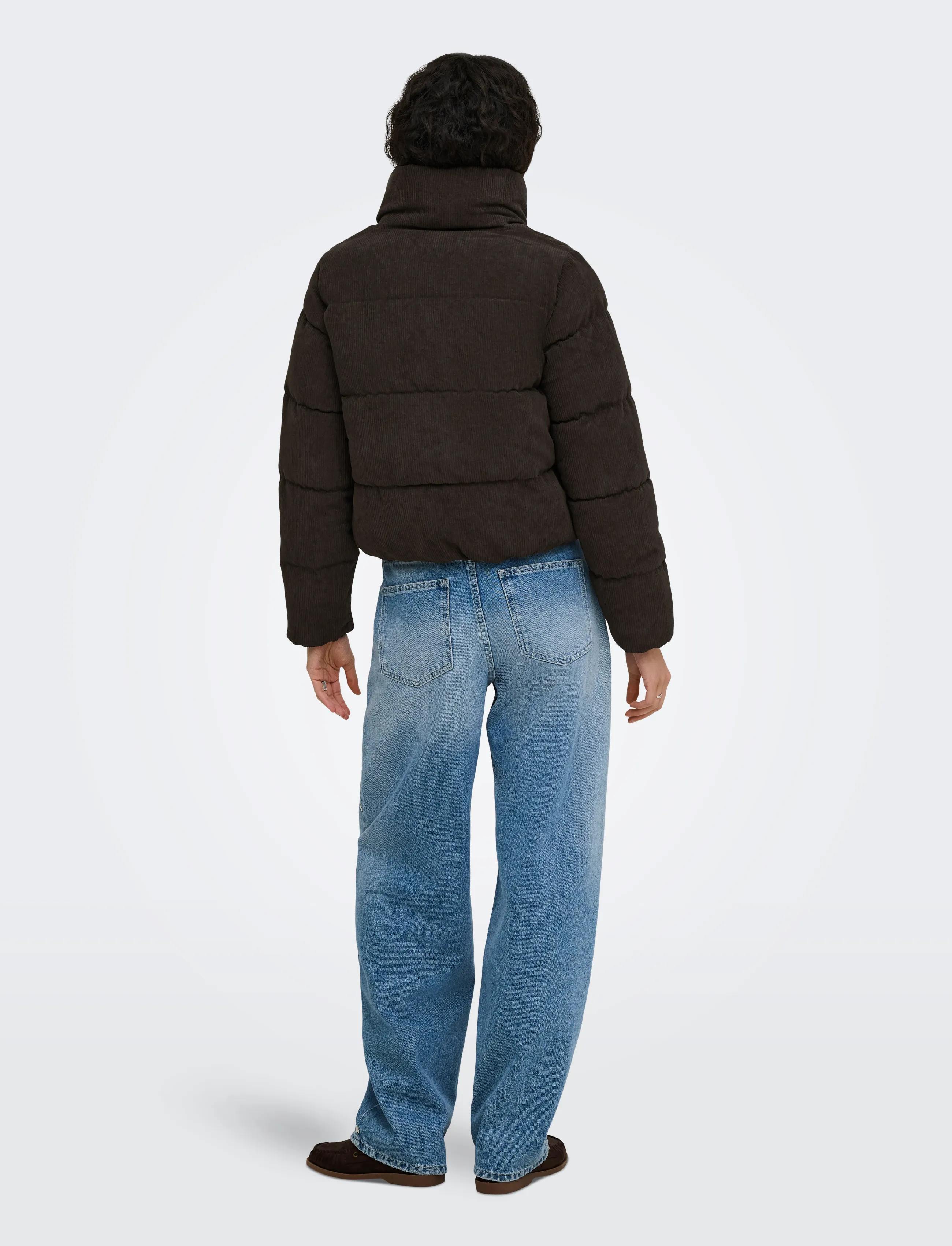 ONLY - ONLNEWDOLLY CORDUROY PUFFER OTW NOOS - chocolate torte - 3