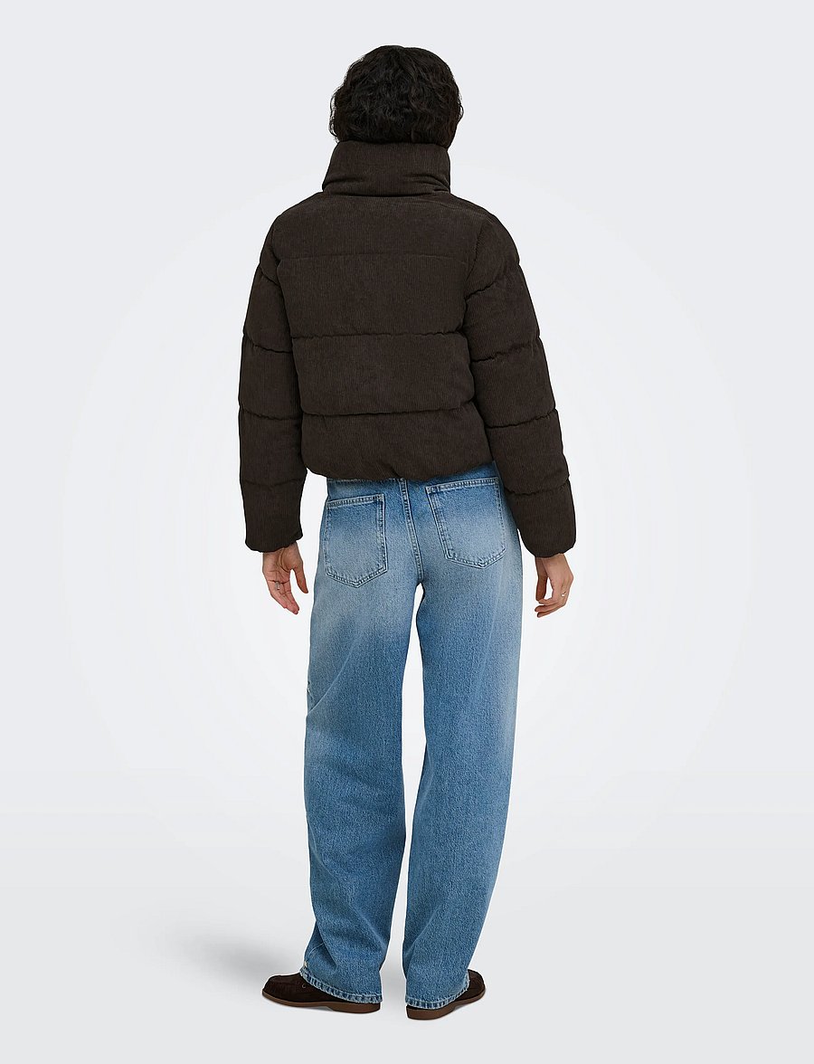 ONLY - ONLNEWDOLLY CORDUROY PUFFER OTW NOOS - chocolate torte - 3