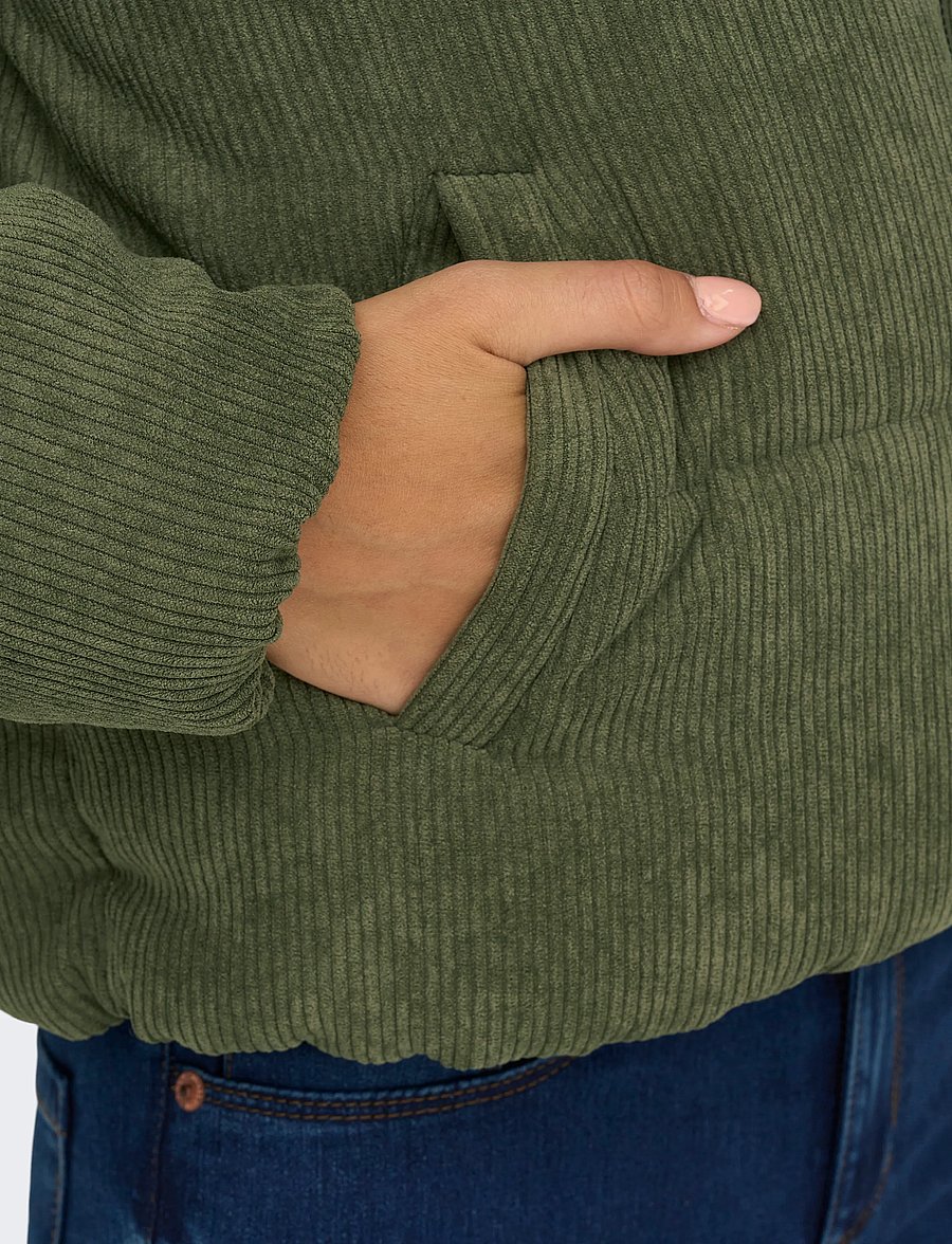 ONLY - ONLNEWDOLLY CORDUROY PUFFER OTW NOOS - winterjacken - kalamata - 5