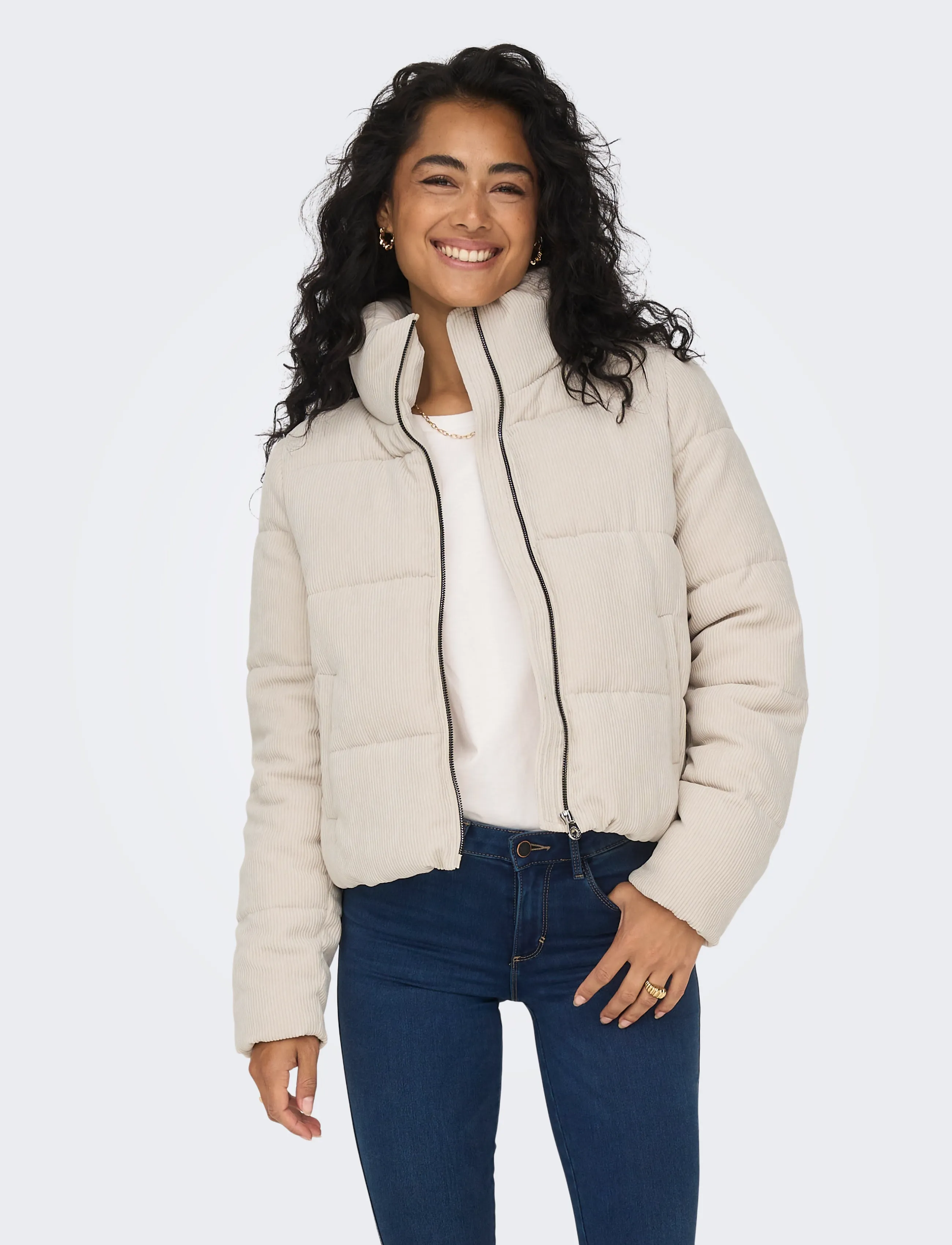 Dunjackor Only ONLNEWDOLLY CORDUROY PUFFER CC OTW 5