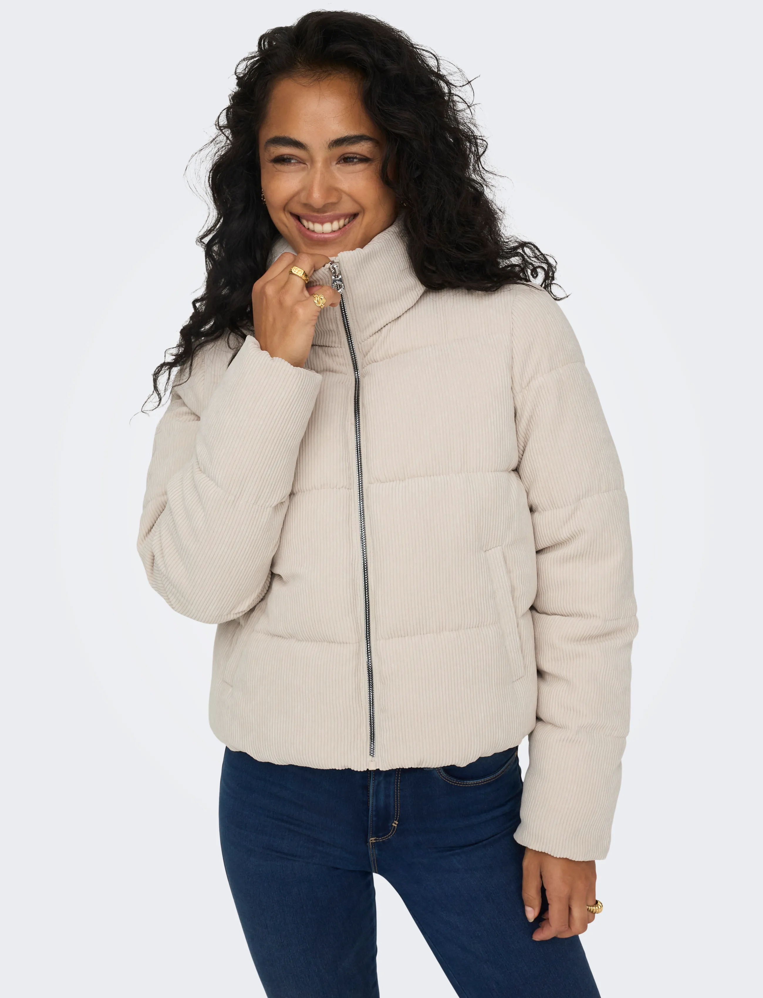 Dunjackor Only ONLNEWDOLLY CORDUROY PUFFER CC OTW 10