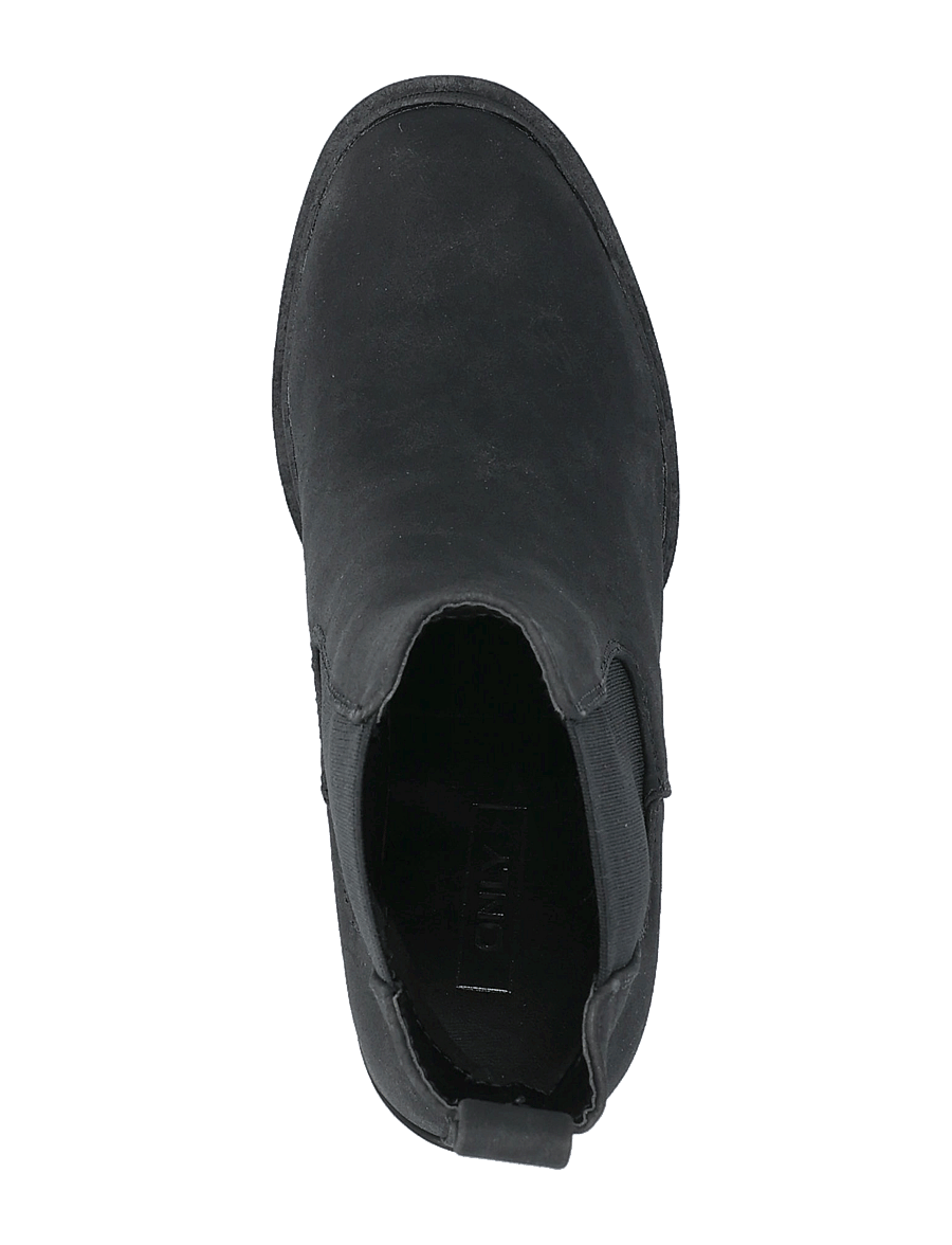 ONLY - ONLBRAVE-5 PU NUBUCK BOOT - støvletter - black - 3