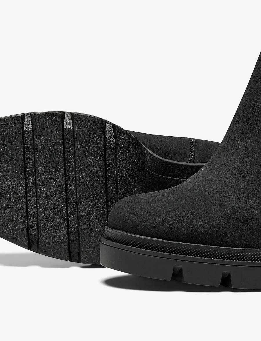 ONLY - ONLBRAVE-5 PU NUBUCK BOOT - støvletter - black - 5