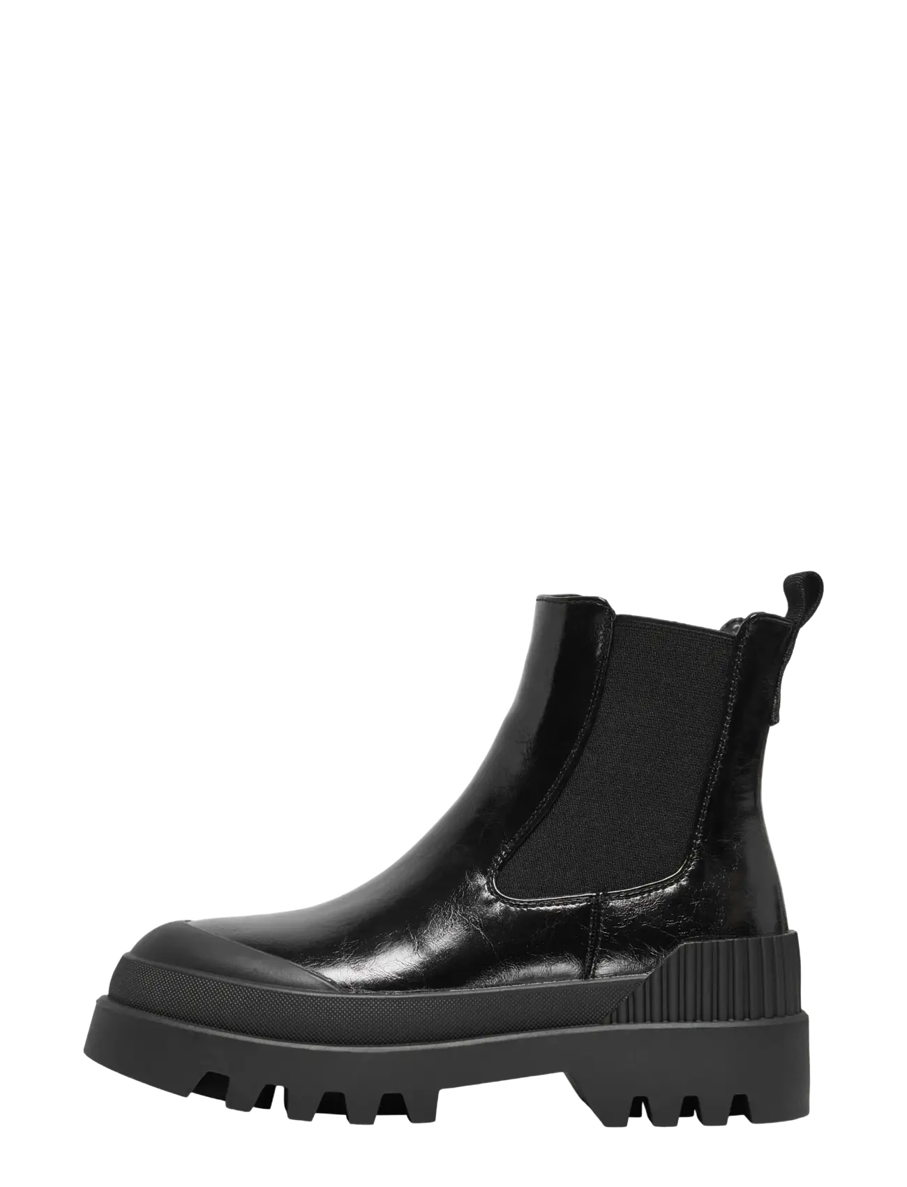 ONLY ONLBUZZ-2 PU BOOT NOOS - Sko - BLACK / black