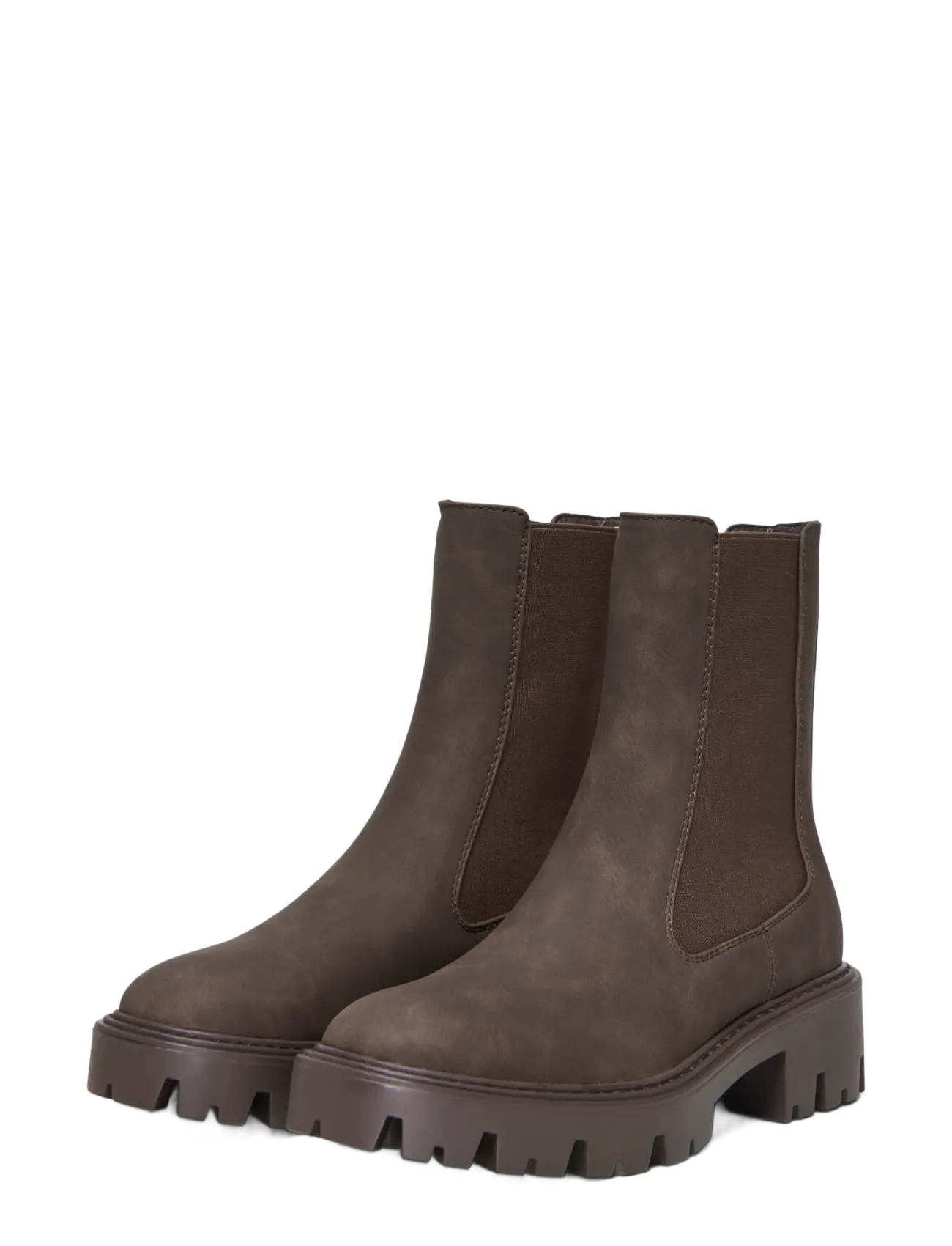 ONLY - ONLBETTY-6 MONOCHROME PU BOOT NOOS - chelsea boots - bracken - 3