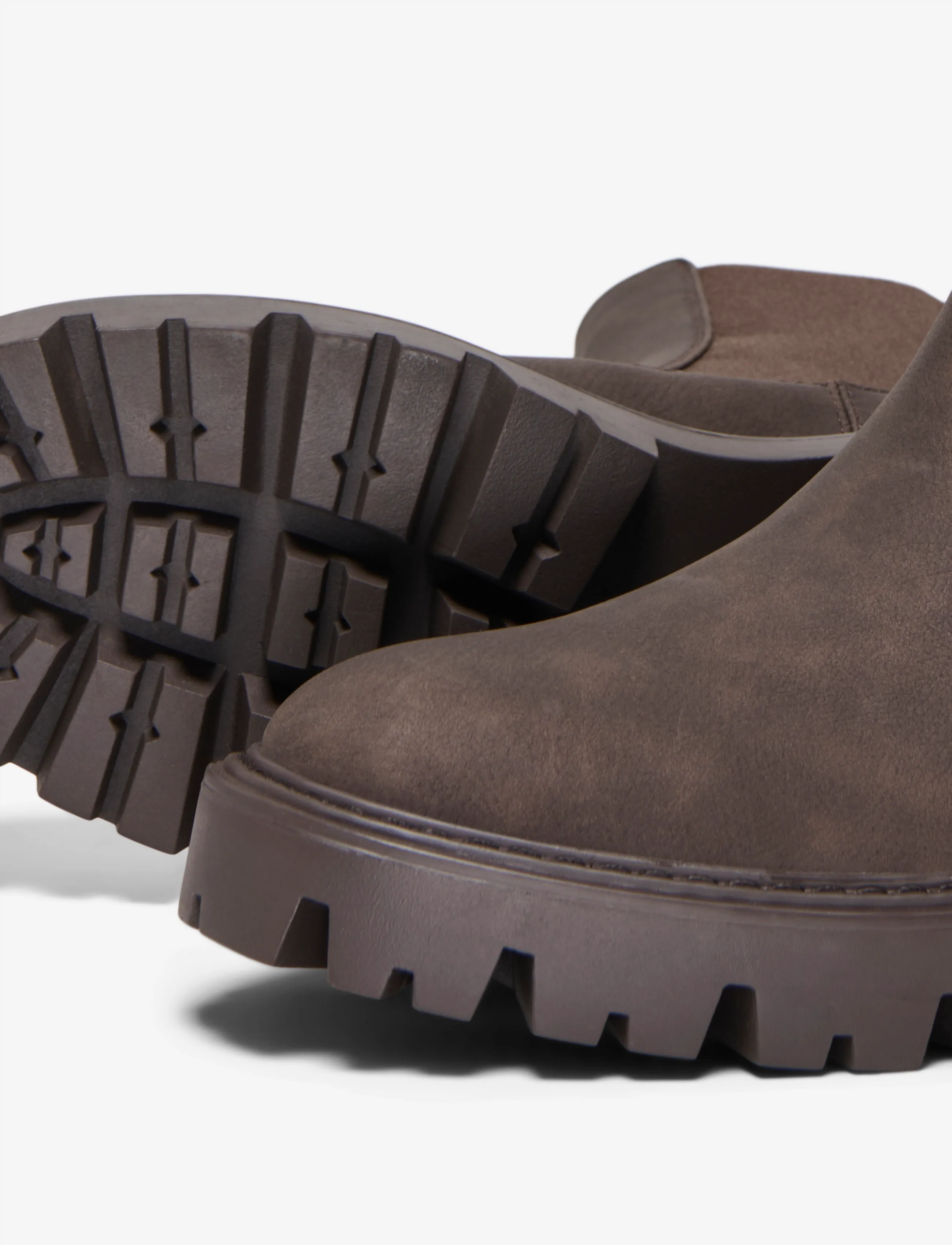 ONLY - ONLBETTY-6 MONOCHROME PU BOOT NOOS - chelsea boots - bracken - 4