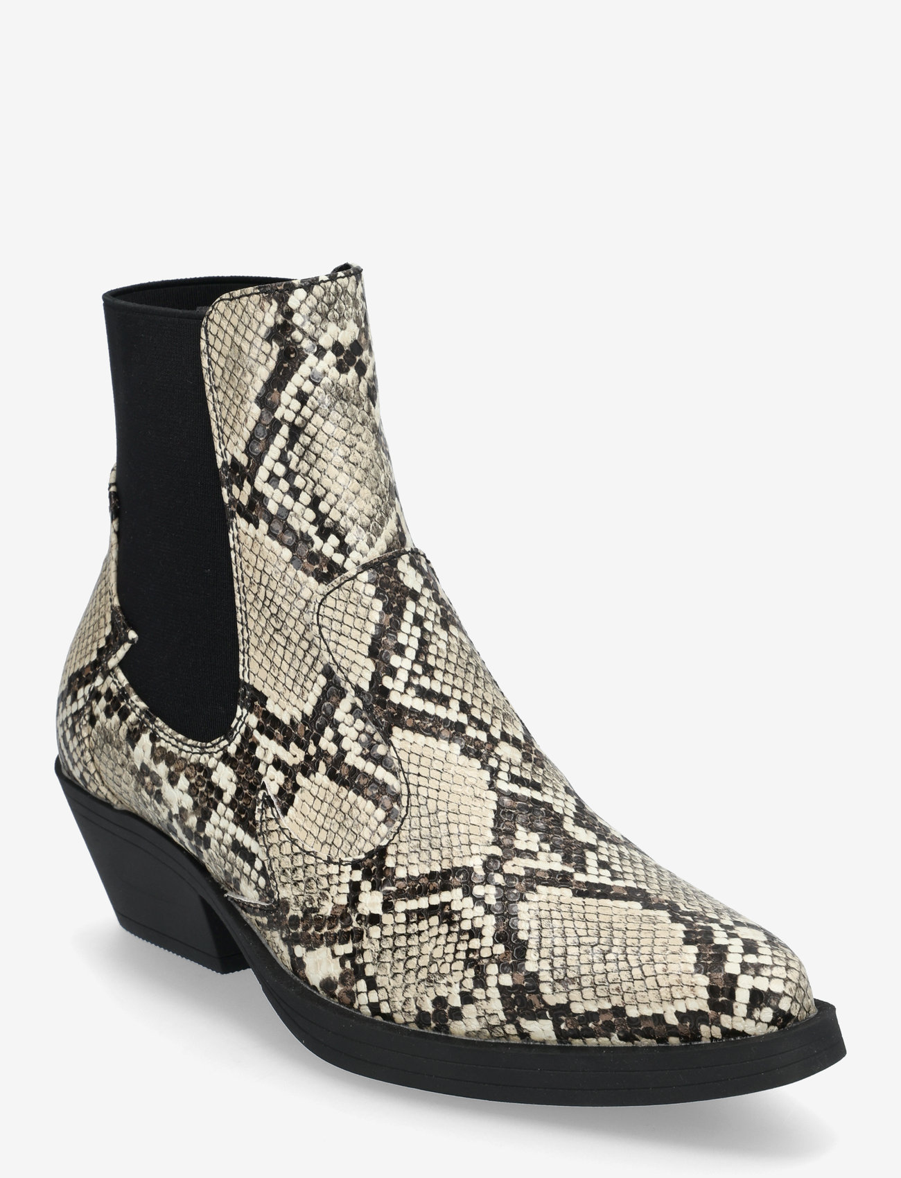 ONLY - ONLBRONCO-2 SHORT PU COWBOY BOOT NOOS - cowboy-boots - birch - 0