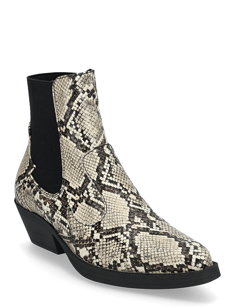 ONLY - ONLBRONCO-2 SHORT PU COWBOY BOOT NOOS - cowboy-boots - birch - 0