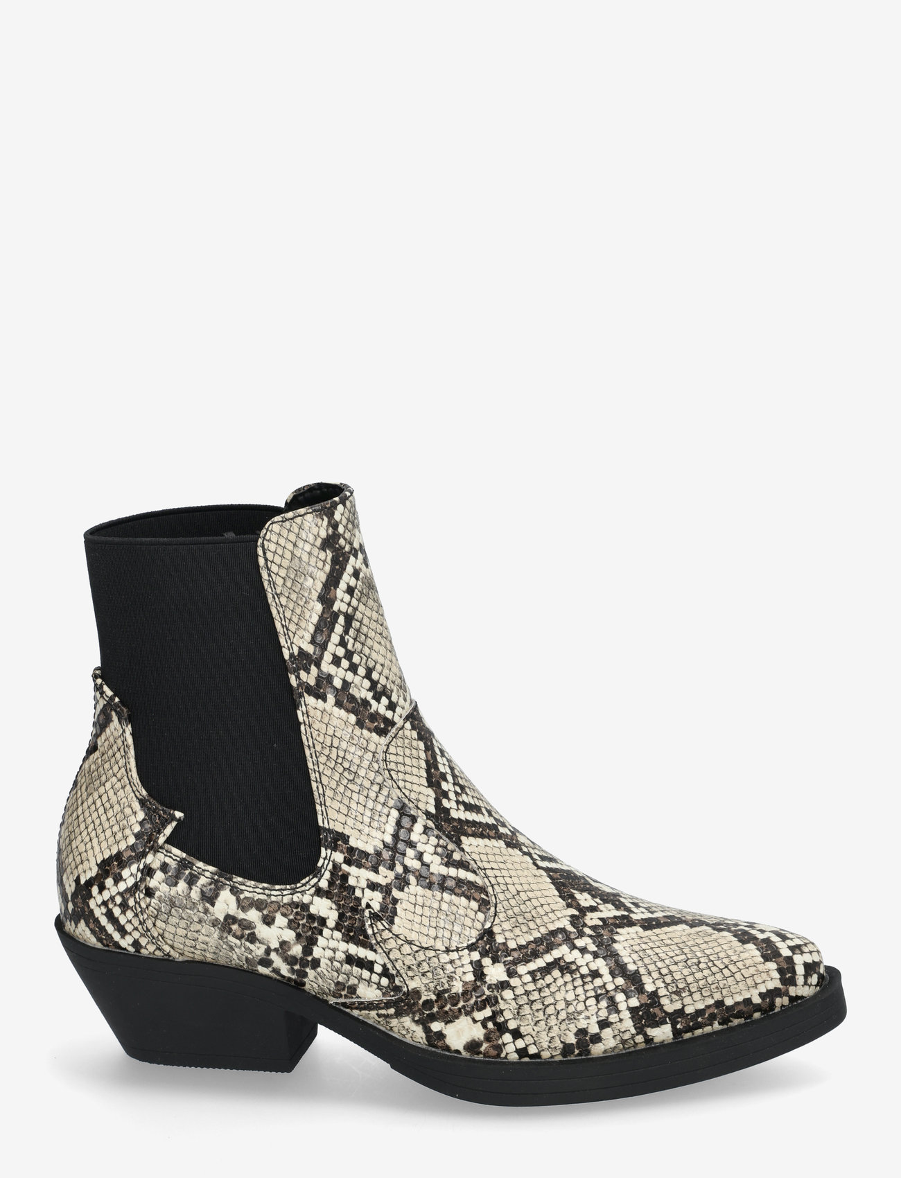 ONLY - ONLBRONCO-2 SHORT PU COWBOY BOOT NOOS - cowboy-boots - birch - 1