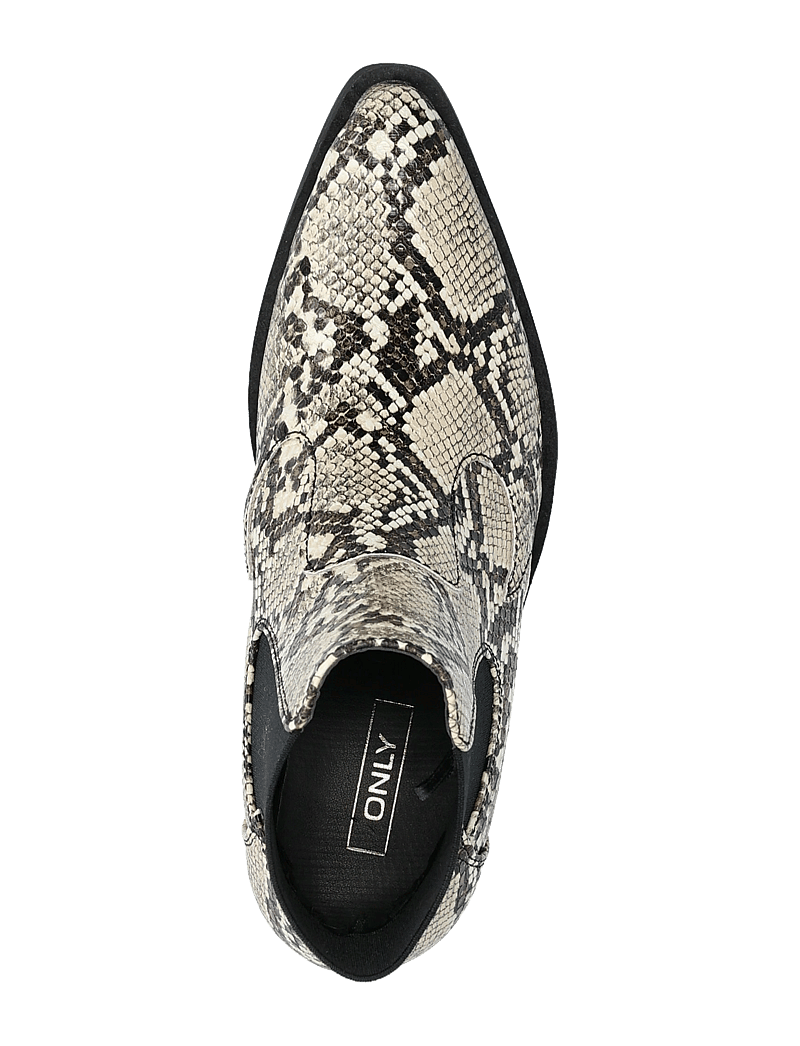 ONLY - ONLBRONCO-2 SHORT PU COWBOY BOOT NOOS - cowboy-boots - birch - 3