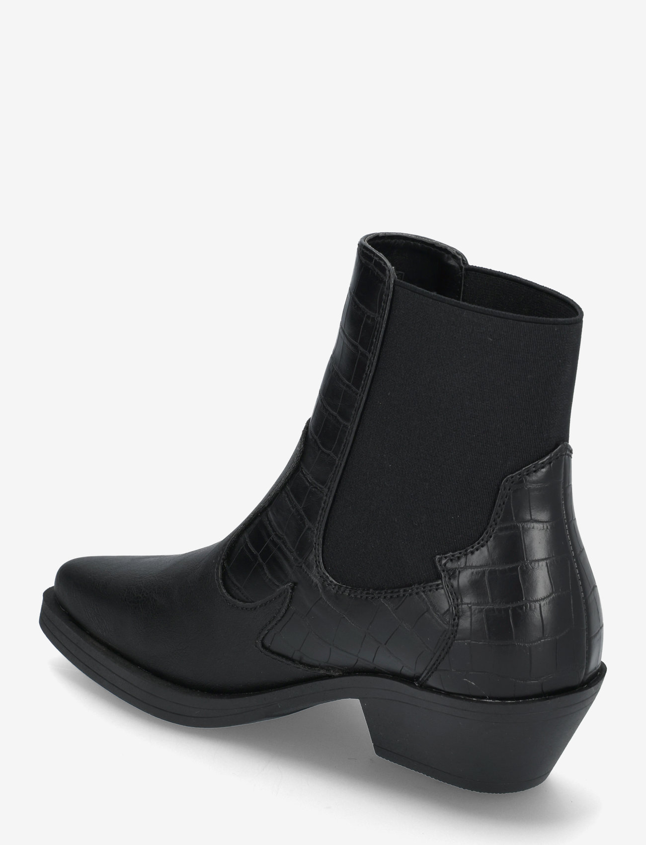 ONLY - ONLBRONCO-2 SHORT PU COWBOY BOOT NOOS - cowboy-boots - black - 2