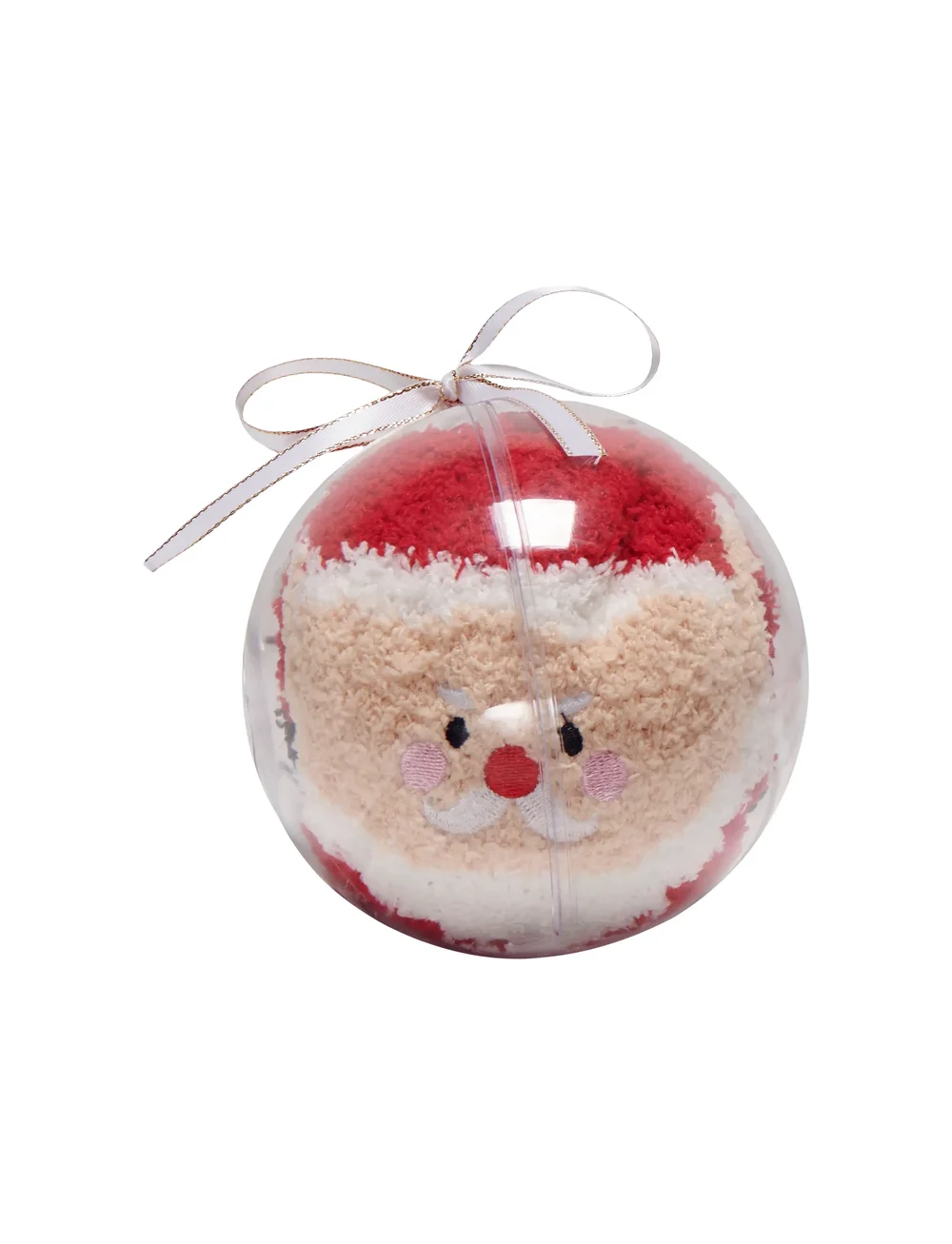 ONLY - ONLCHRISTMAS CHINELLE SOCK IN A BALL ACC - klassikalised sokid - high risk red - 4