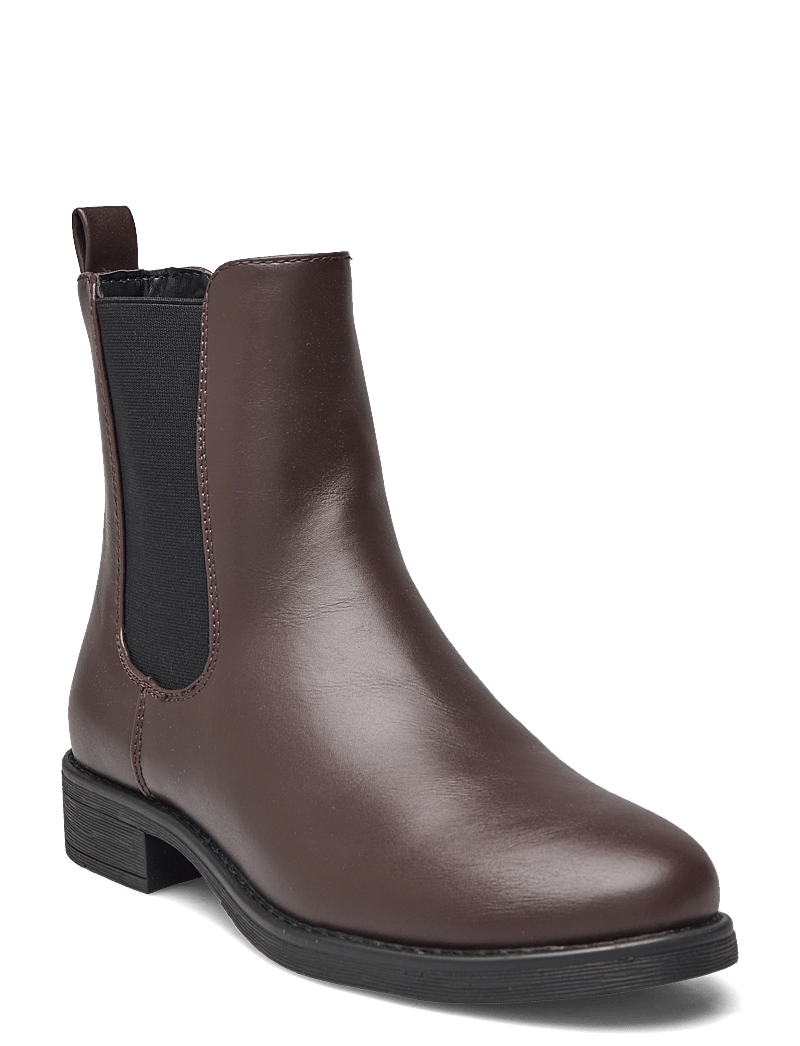 ONLY - ONLBIBI-21 PU BASIC BOOT NOOS - chelsea boots - brownie - 0