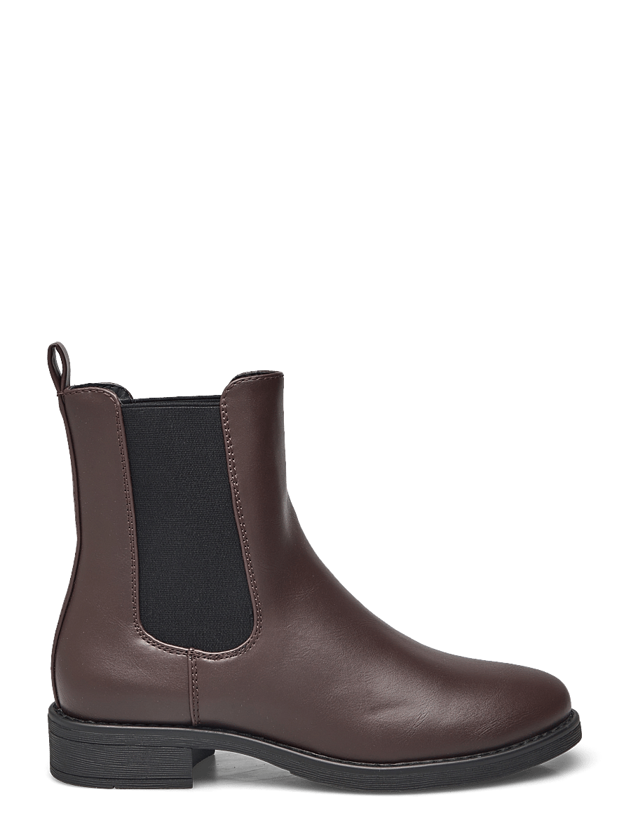 ONLY - ONLBIBI-21 PU BASIC BOOT NOOS - chelsea boots - brownie - 1