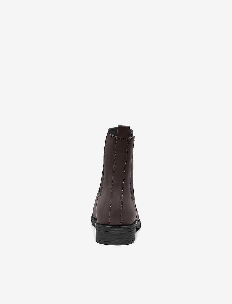 ONLY - ONLBIBI-21 PU BASIC BOOT NOOS - chelsea boots - brownie - 5