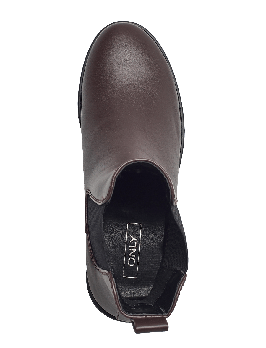 ONLY - ONLBIBI-21 PU BASIC BOOT NOOS - chelsea boots - brownie - 3