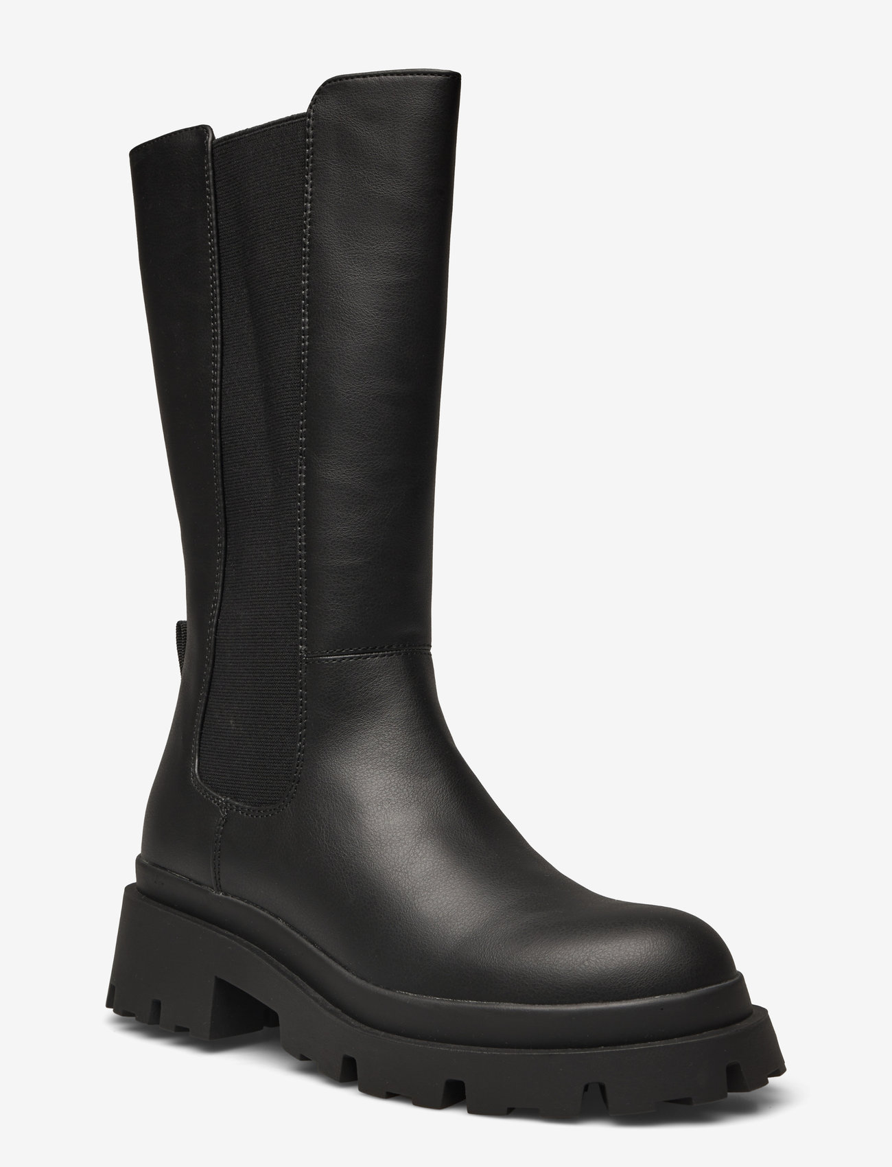 ONLY - ONLDOJA-5 PU LONG BOOT - NOOS - chelsea boots - black - 0