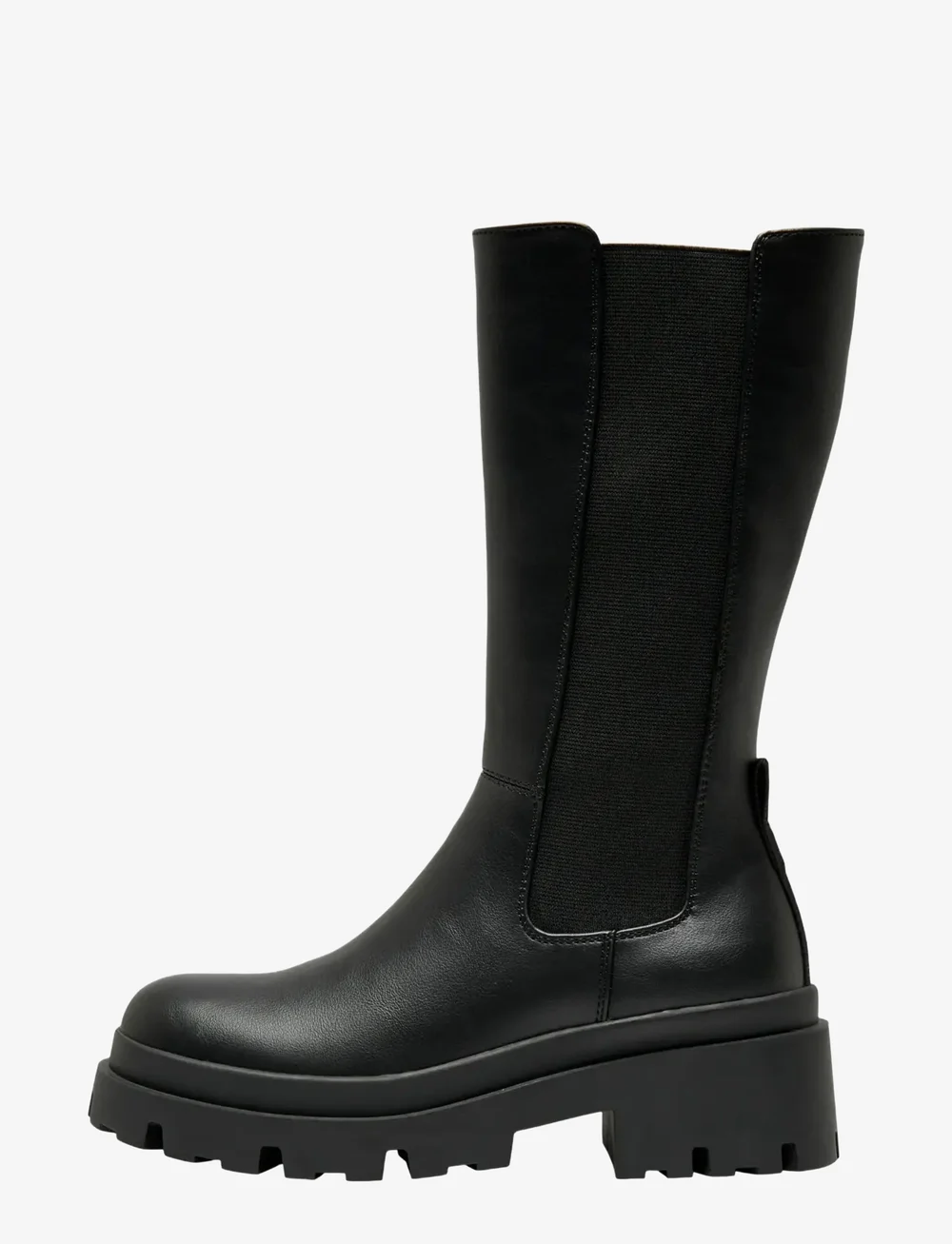 ONLY - ONLDOJA-5 PU LONG BOOT - NOOS - vardagsstil - black - 5